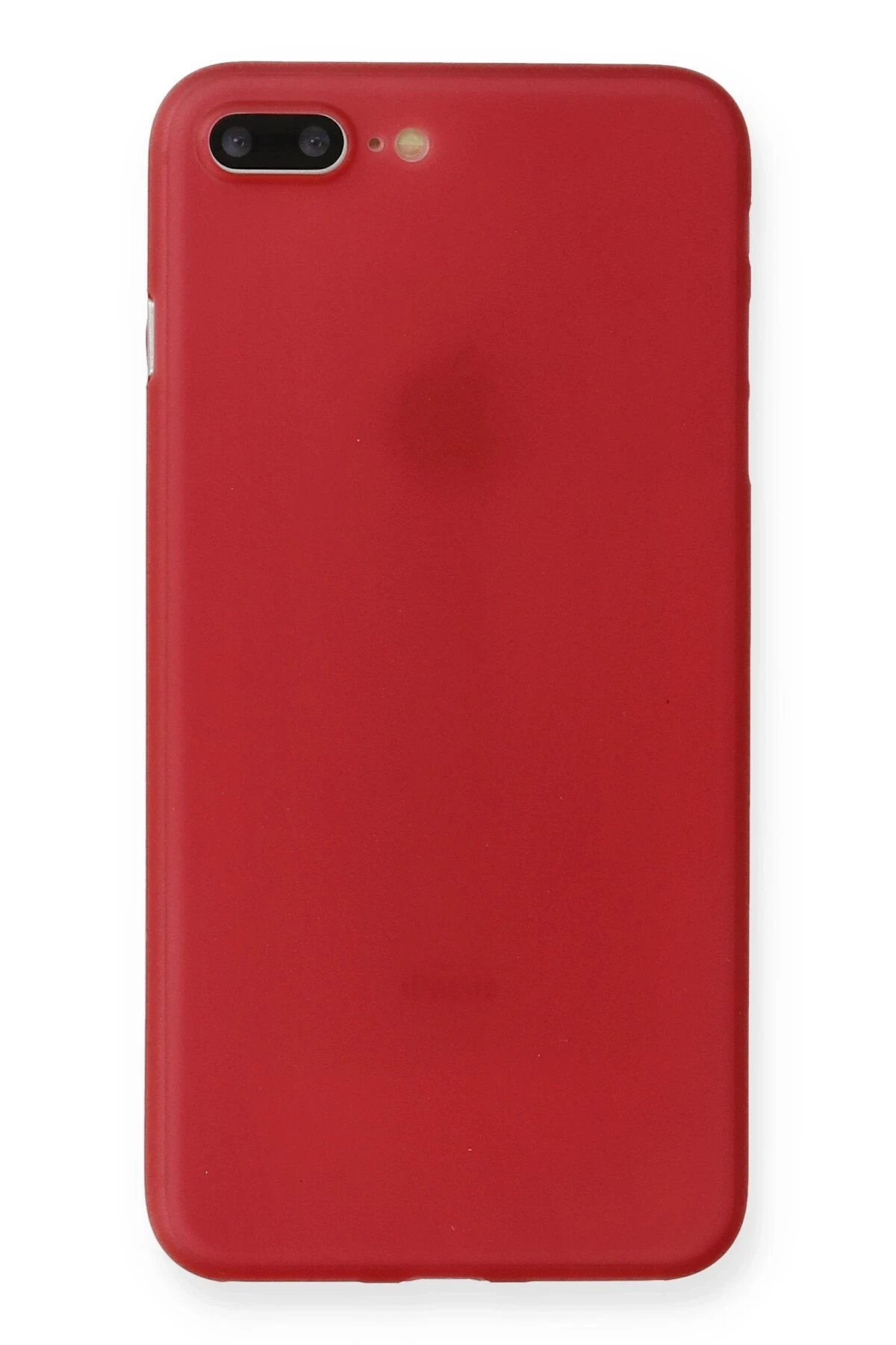 iPhone 7 Plus Kılıf PP Ultra İnce Kapak - Kırmızı-(5796)