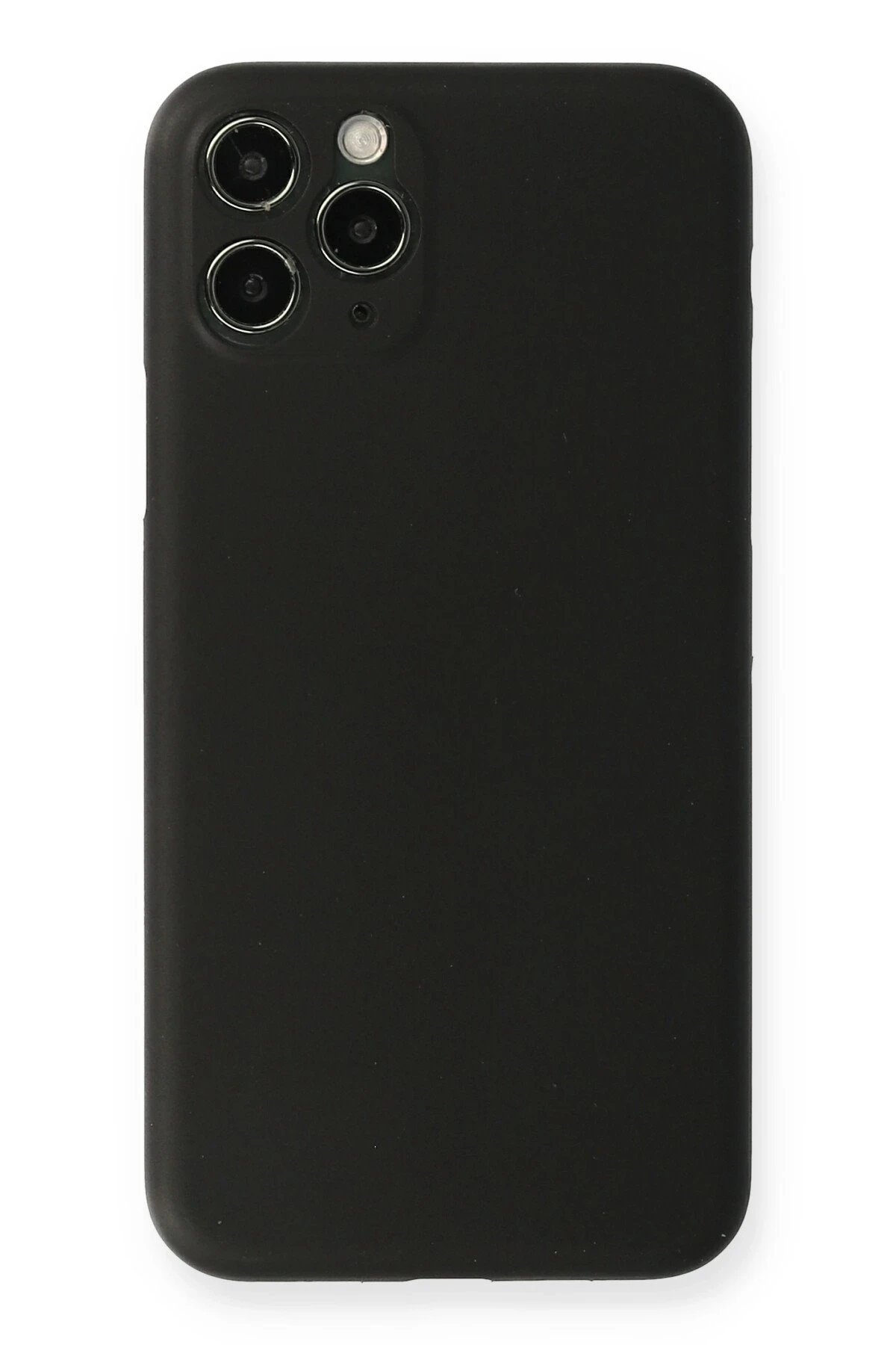 iPhone 11 Pro Max Kılıf PP Ultra İnce Kapak - Siyah-(5796)
