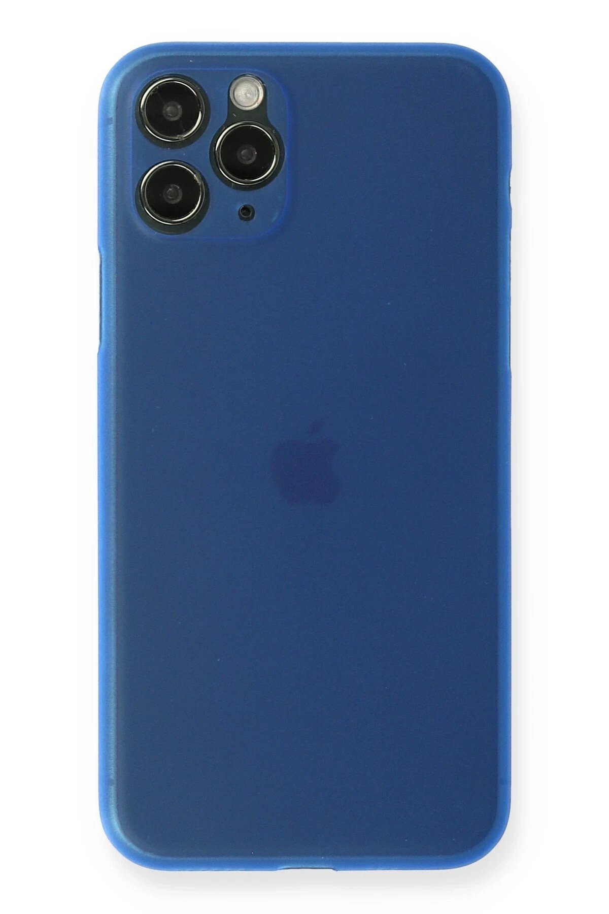 iPhone 11 Pro Max Kılıf PP Ultra İnce Kapak - Mavi-(5796)