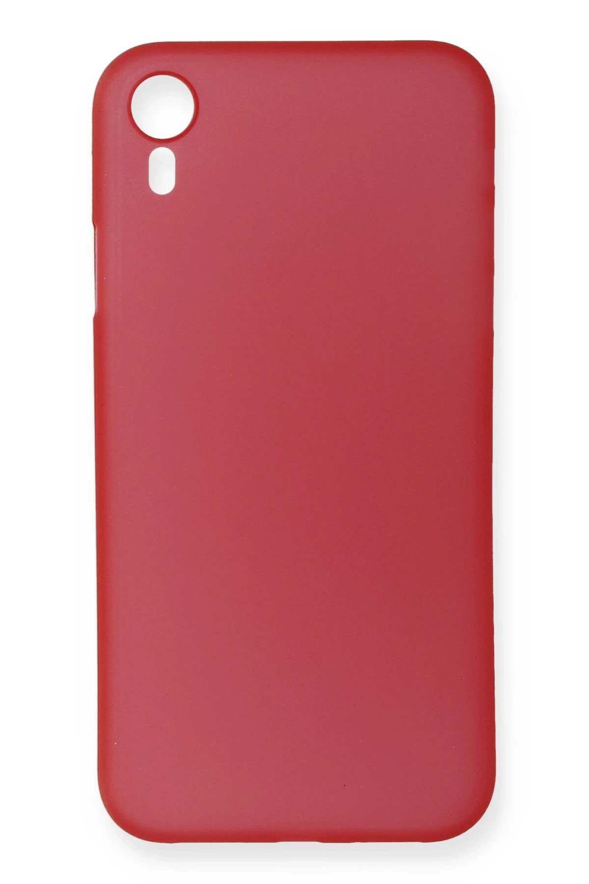 iPhone XR Kılıf PP Ultra İnce Kapak - Kırmızı-(5796)