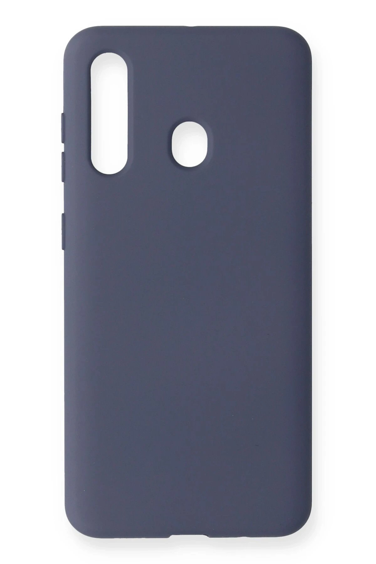 Samsung Galaxy M40 Kılıf Nano içi Kadife Silikon - Gri-(5796)