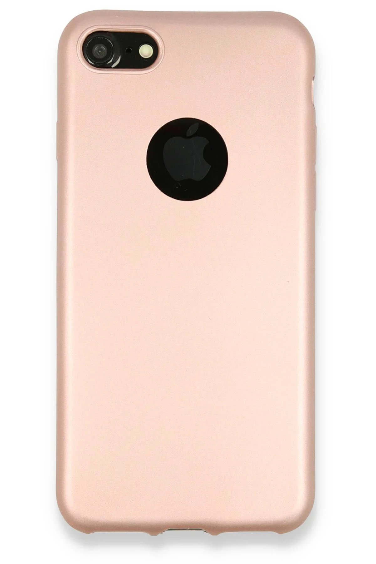 iPhone 7 Kılıf First Silikon - Rose Gold-(5796)