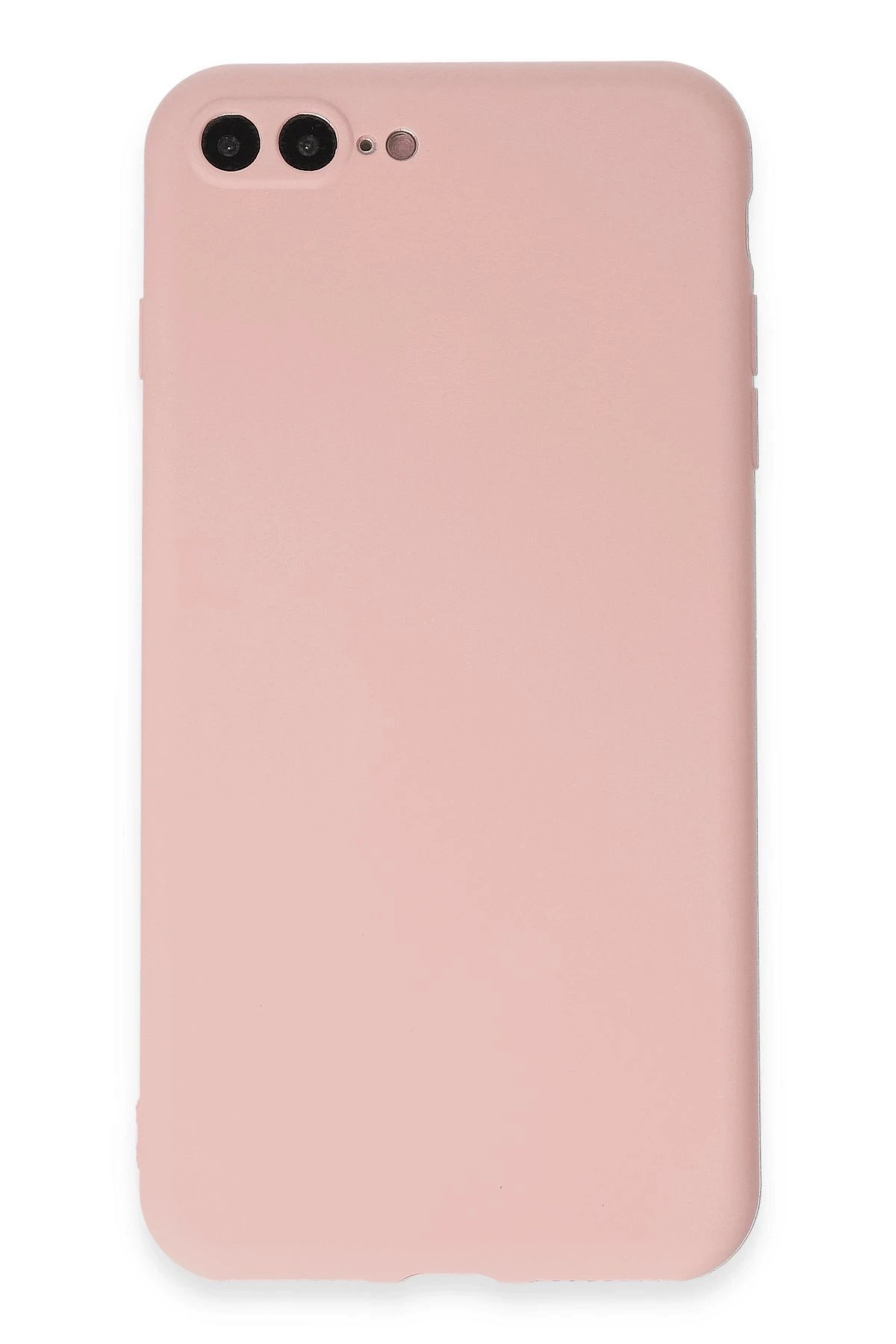 iPhone 7 Plus Kılıf First Silikon - Rose Gold-(5796)