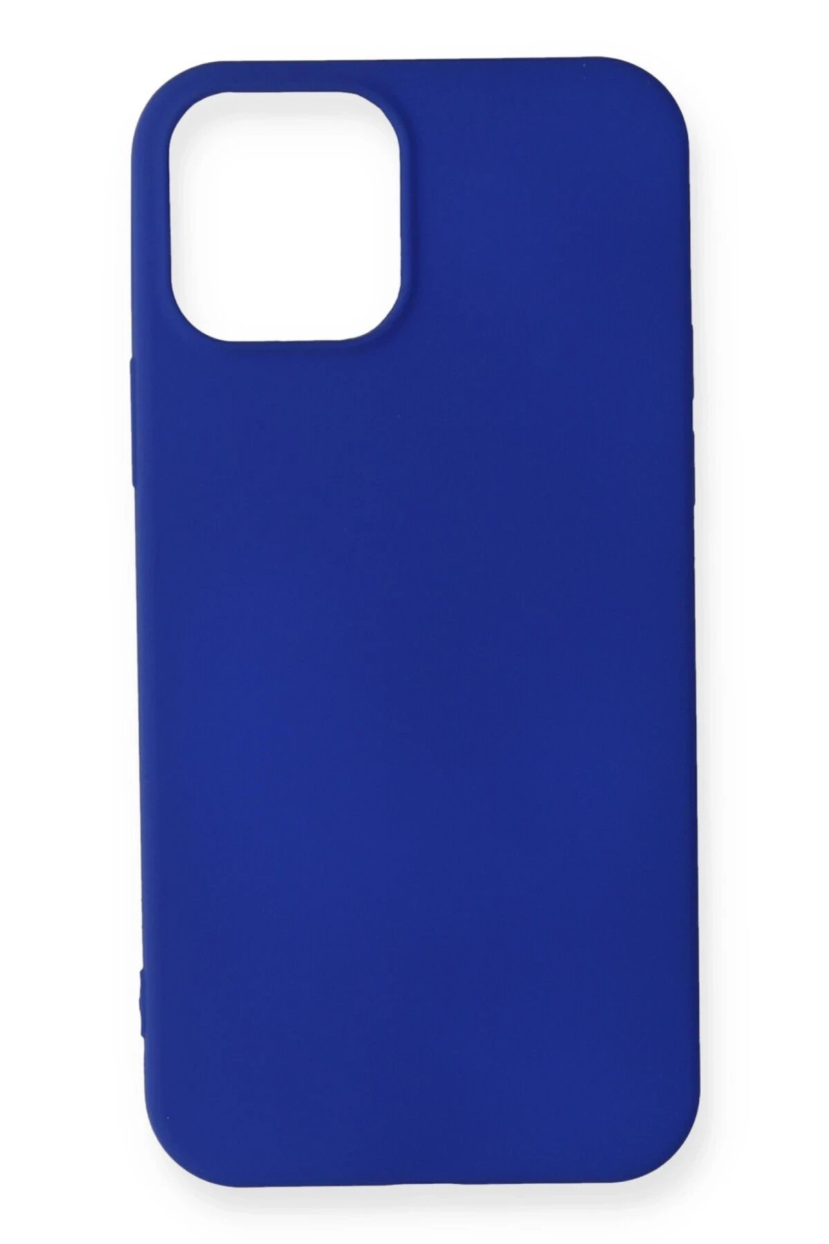 iPhone 12 Mini Kılıf First Silikon - Lacivert-(5796)