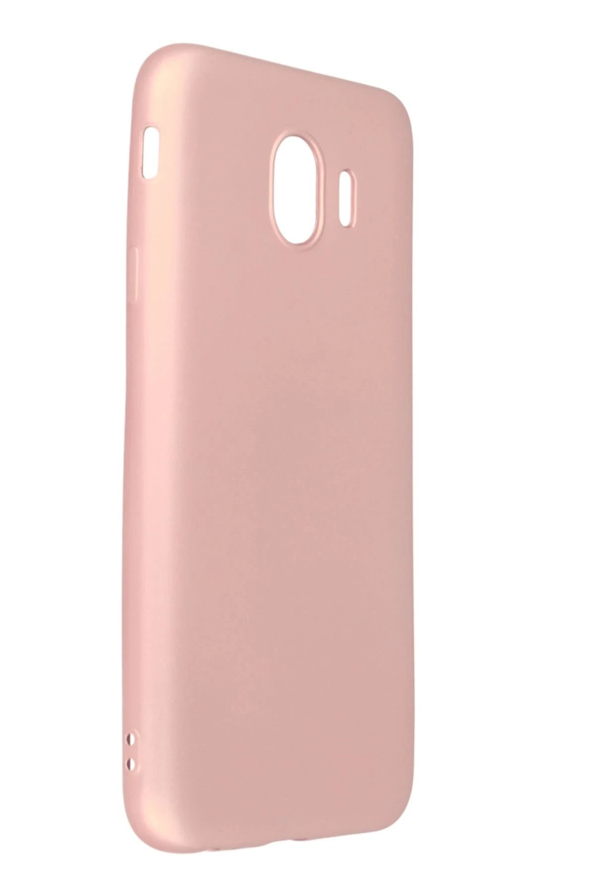 Samsung Galaxy J4 Kılıf First Silikon - Rose Gold-(5796)