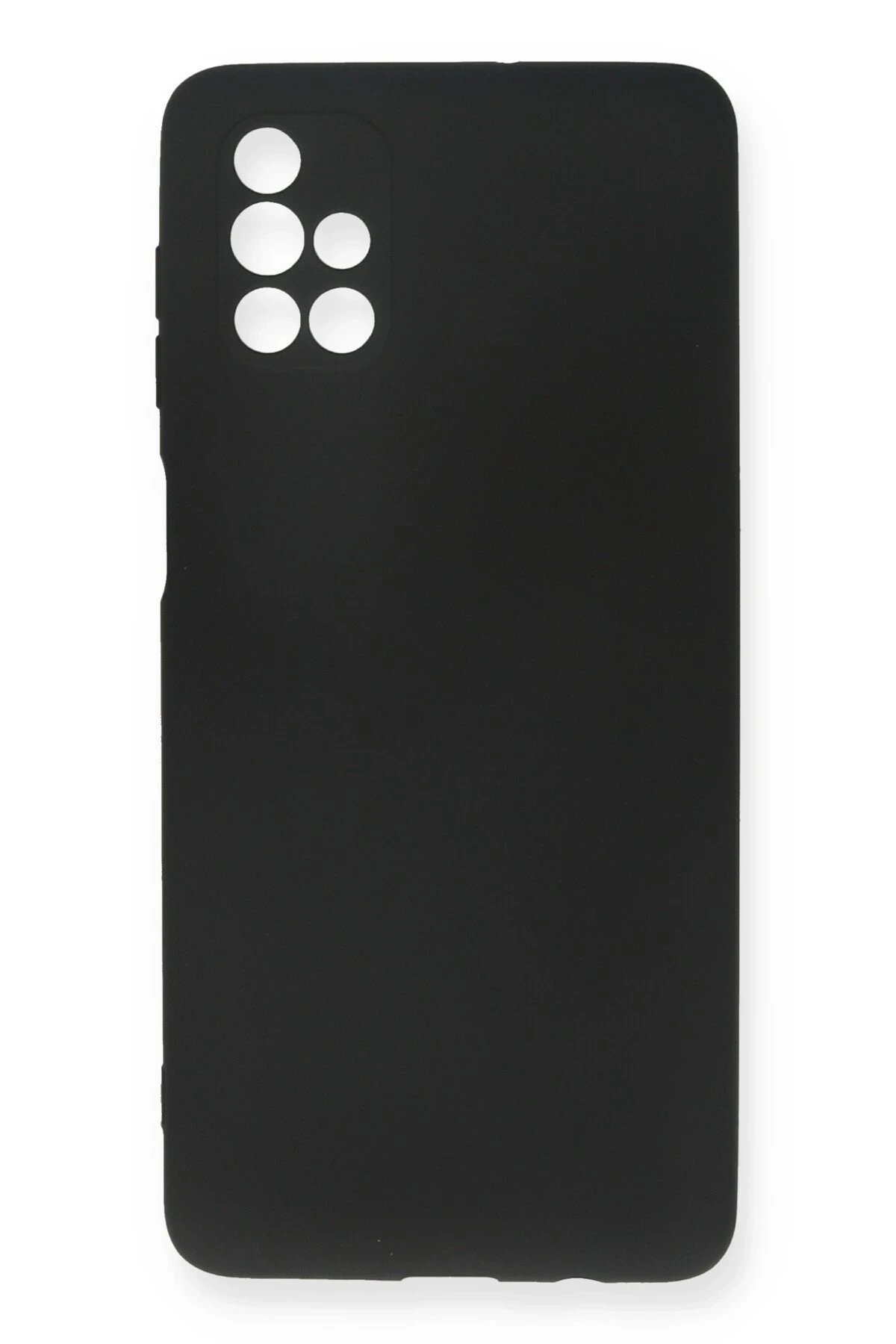 Samsung Galaxy M51 Kılıf First Silikon - Siyah-(5796)