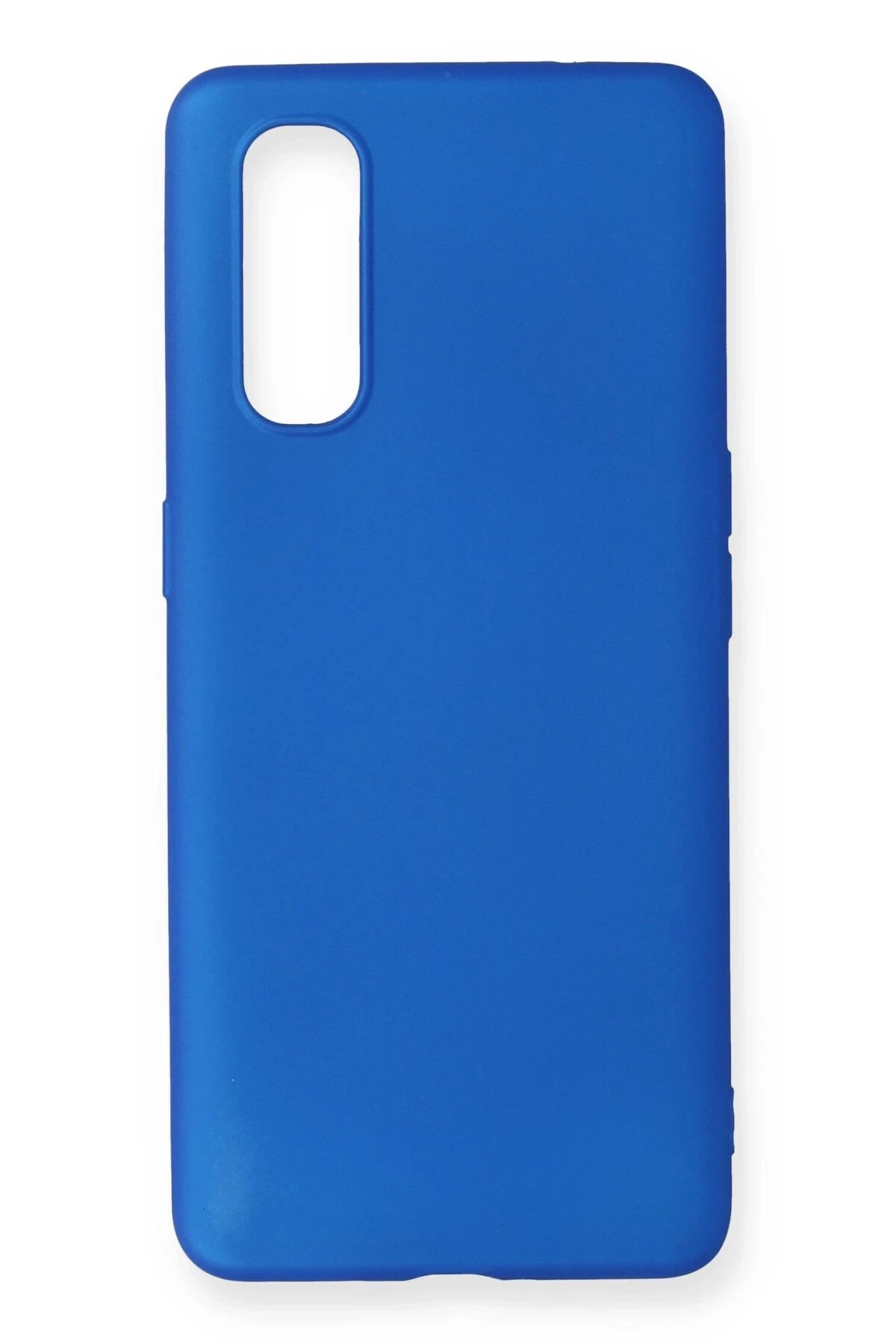 Oppo Find X2 Kılıf First Silikon - Mavi-(5796)