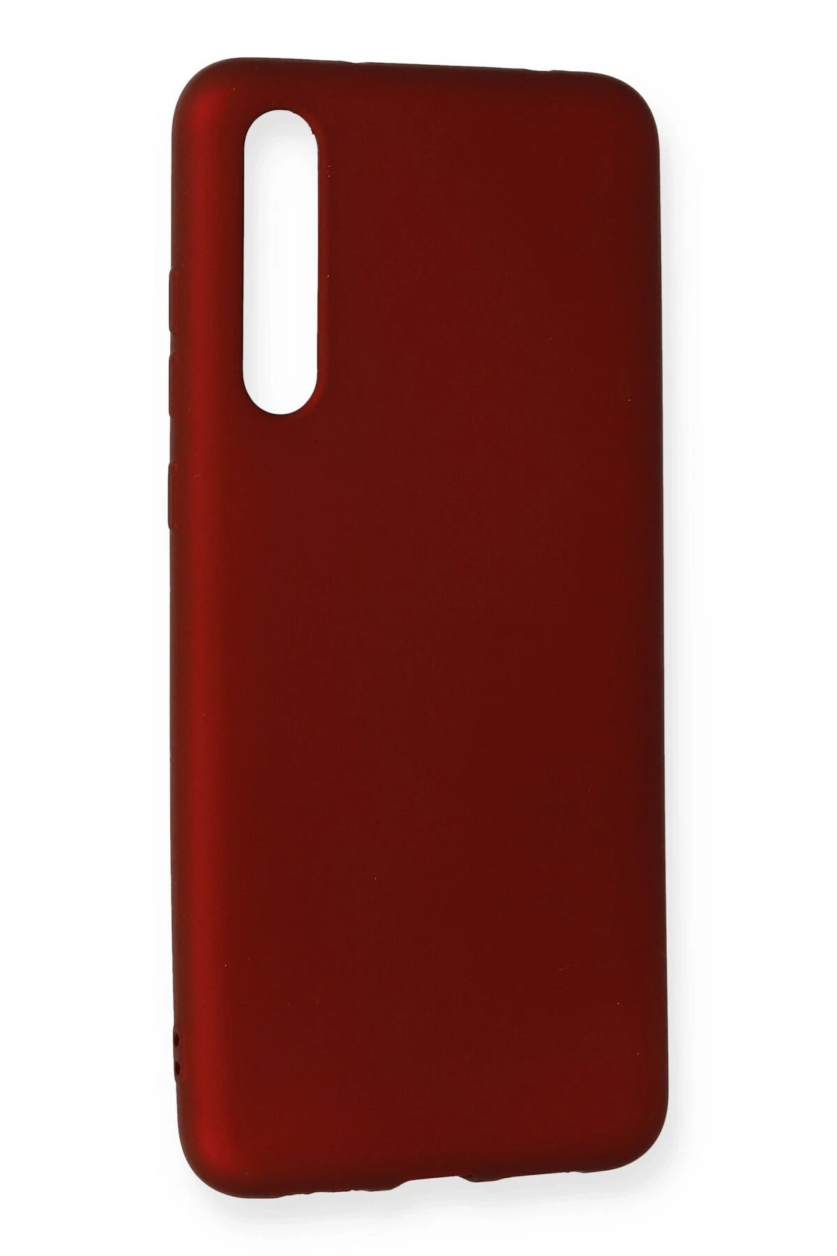 Huawei P20 Pro Kılıf First Silikon - Bordo-(5796)