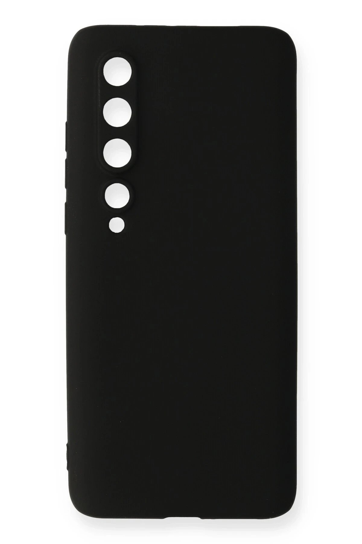 Xiaomi Mi 10 Kılıf First Silikon - Siyah-(5796)