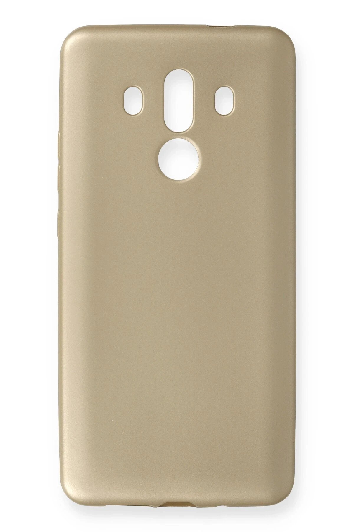 Huawei Mate 10 Pro Kılıf First Silikon - Gold-(5796)