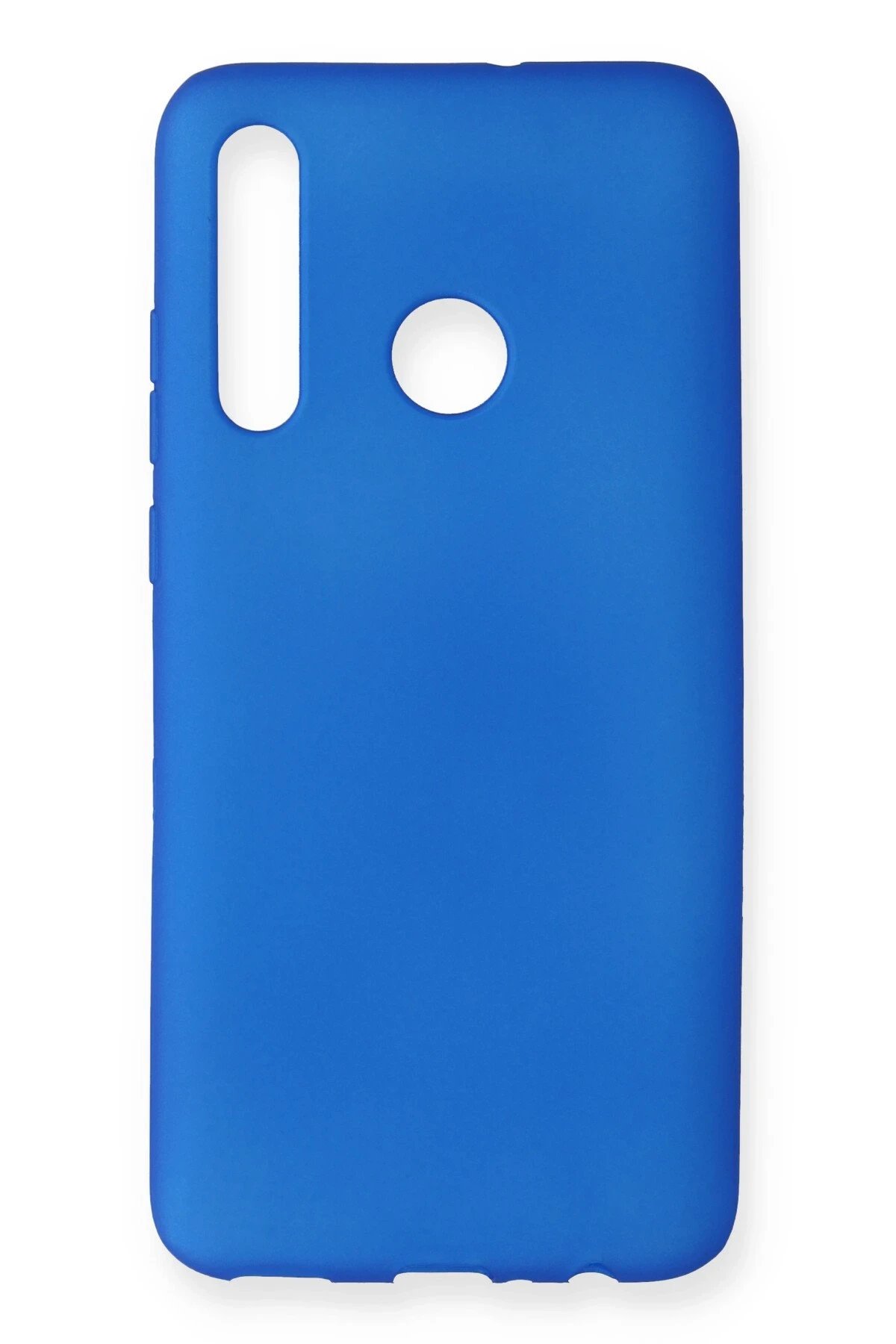 Huawei Honor 20 Lite Kılıf First Silikon - Mavi-(5796)