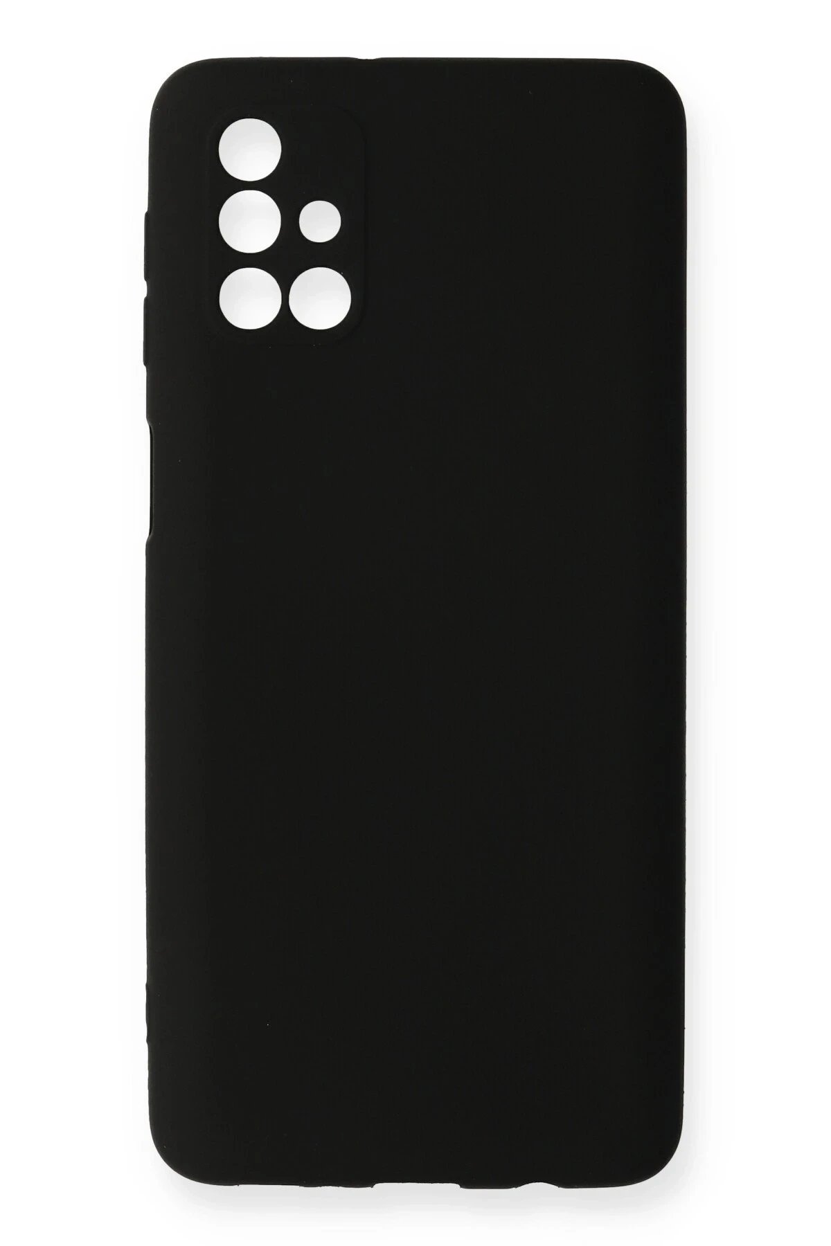 Samsung Galaxy M31S Kılıf First Silikon - Siyah-(5796)