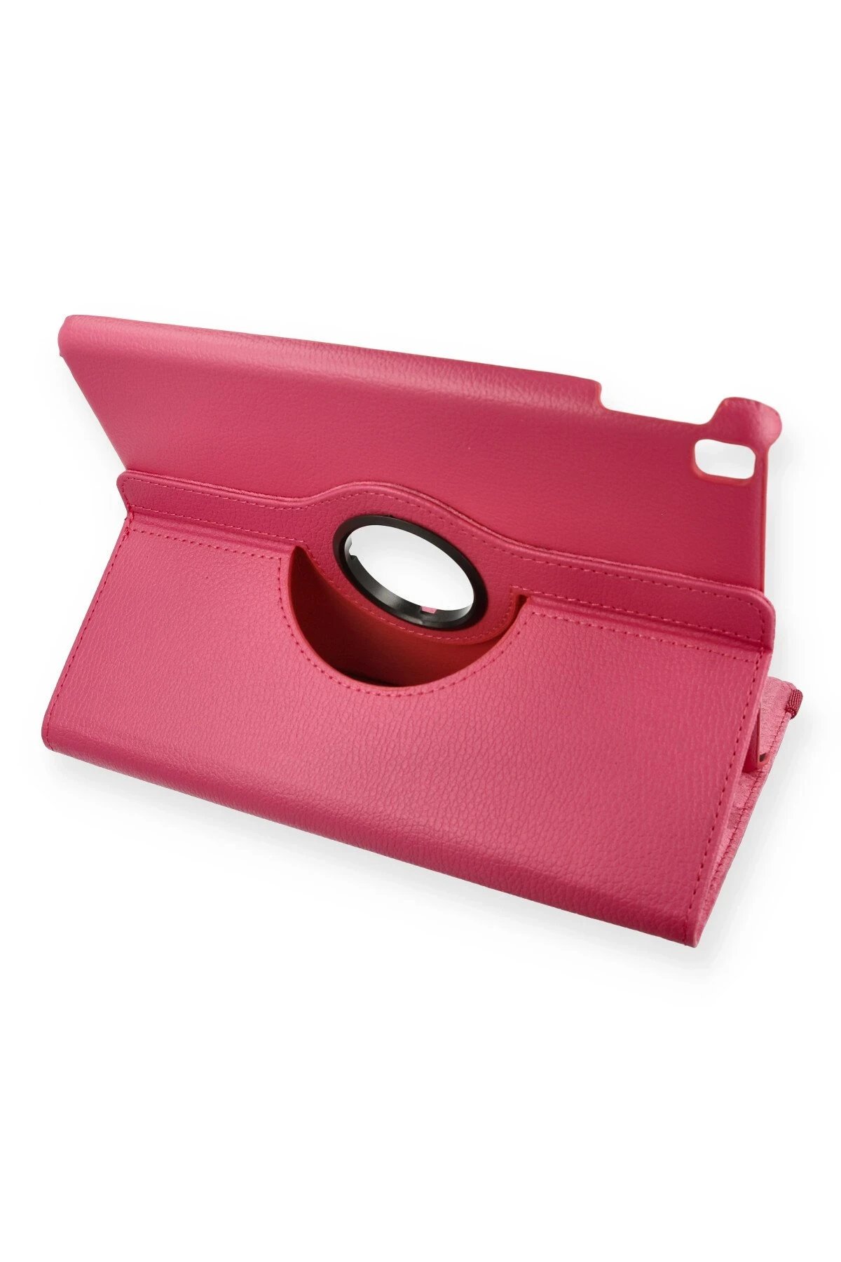 iPad 10.2 (7.nesil) Kılıf 360 Tablet Deri Kılıf - Pembe-(5796)