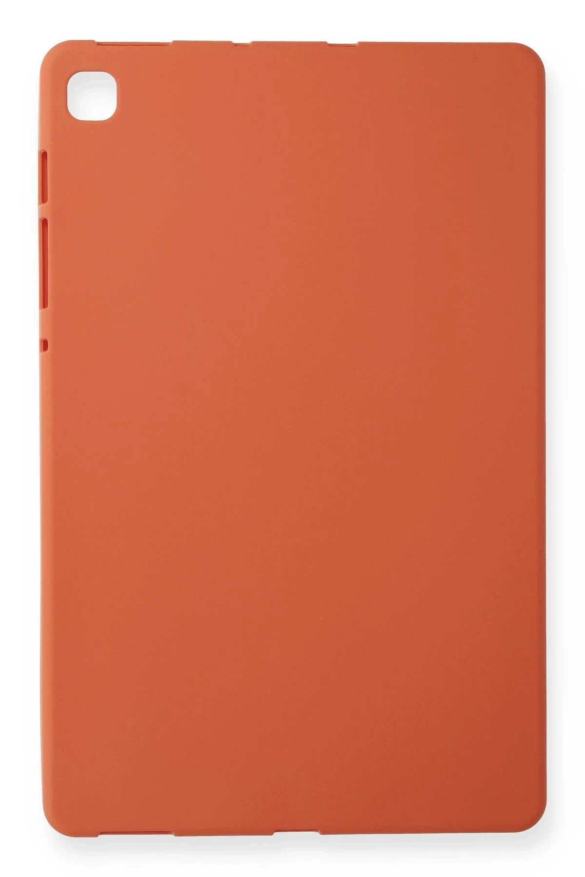 Samsung Galaxy P610 Tab S6 Lite 10.4 Kılıf Evo Tablet Silikon - Turuncu-(5796)