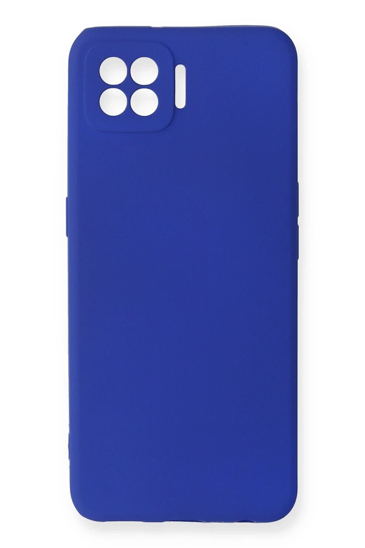Oppo A73 Kılıf First Silikon - Mavi-(5796)