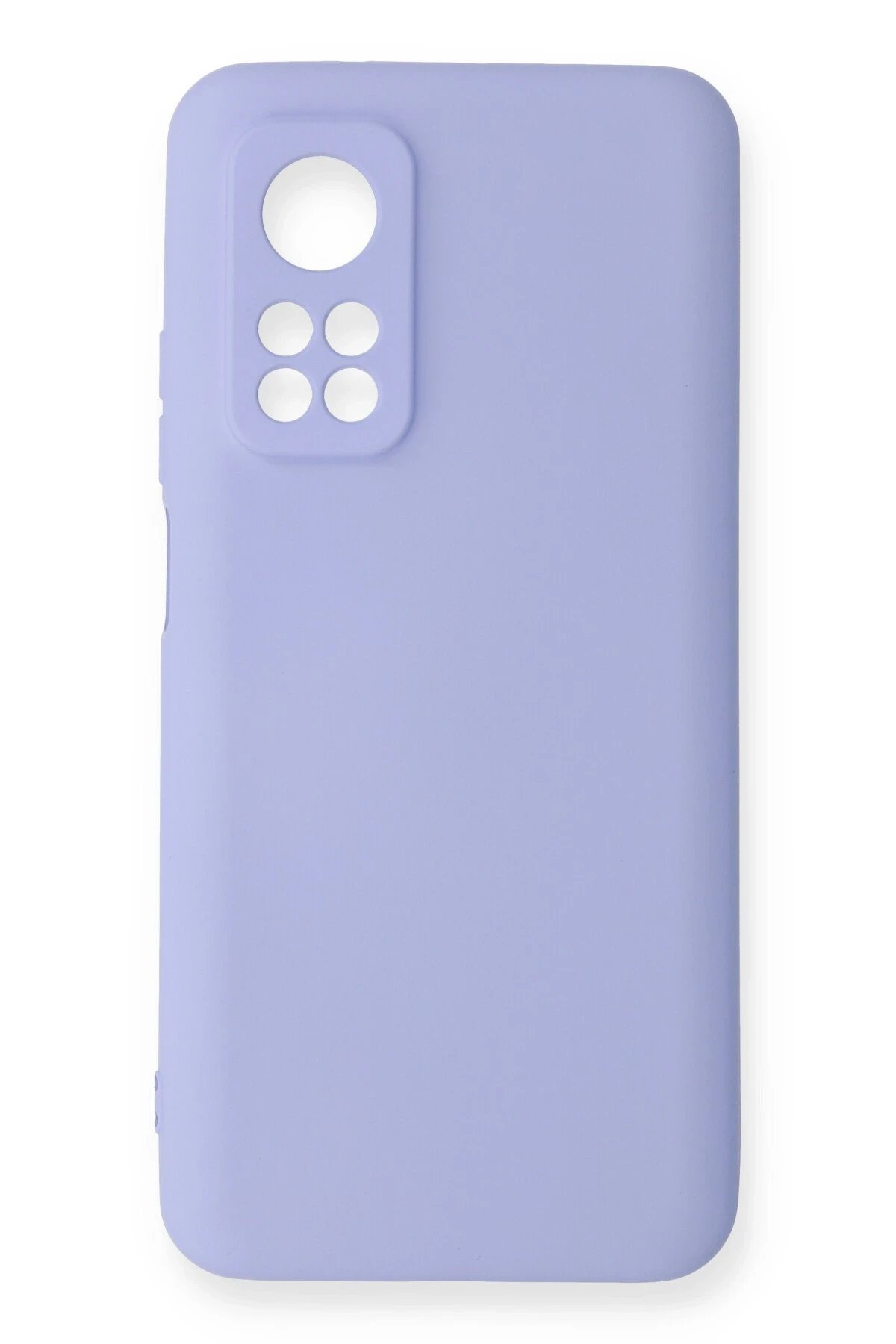 Xiaomi Mi 10T Kılıf Nano içi Kadife Silikon - Lila-(5796)