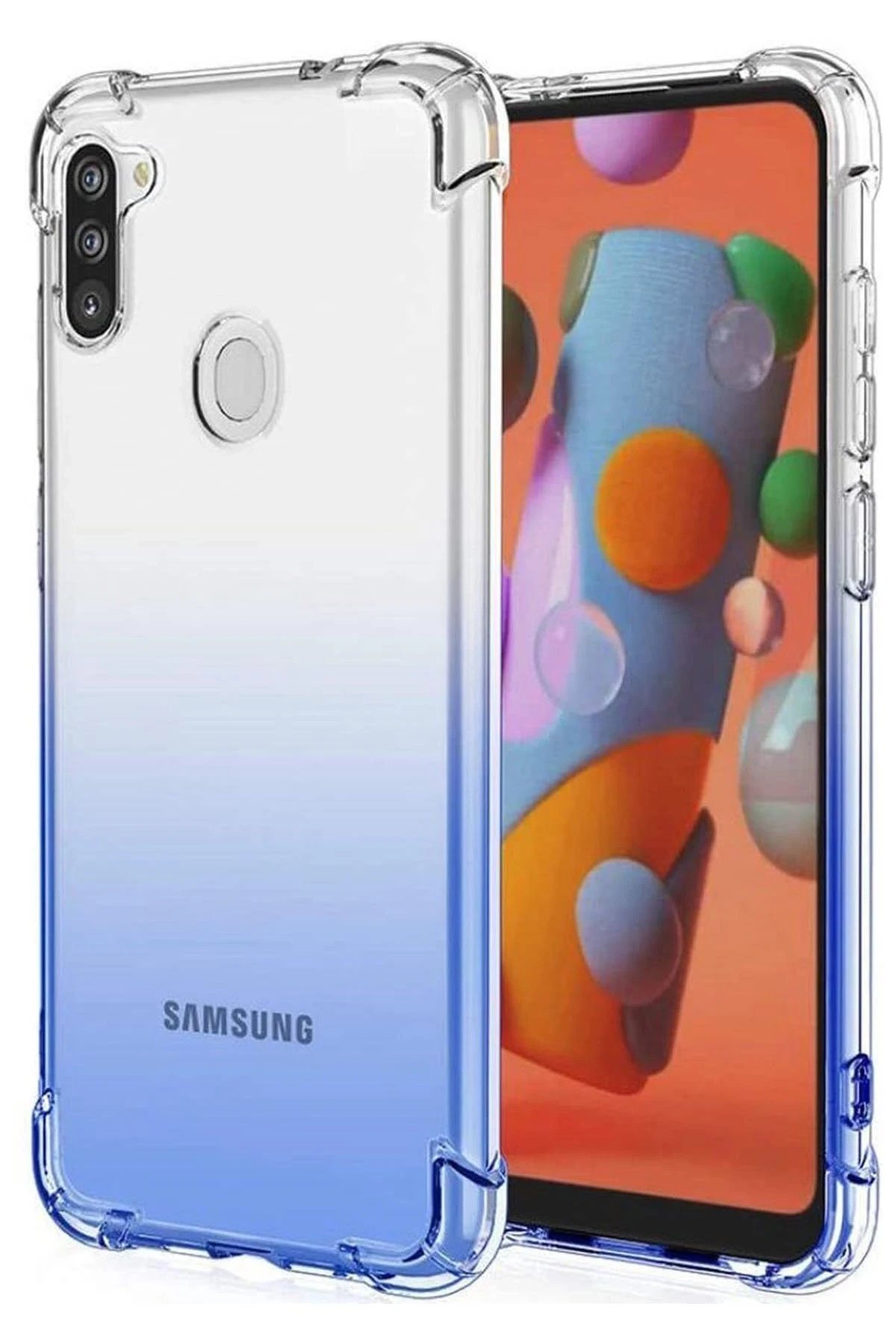Samsung Galaxy A11 Kılıf Olex Tpu Silikon-(5796)