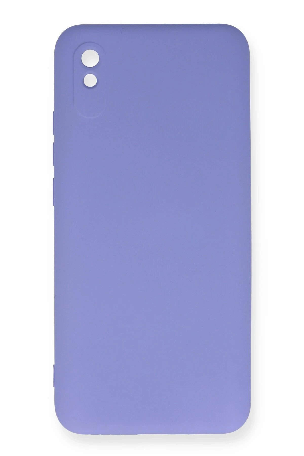 Xiaomi Redmi 9A Kılıf Nano içi Kadife Silikon - Lila-(5796)