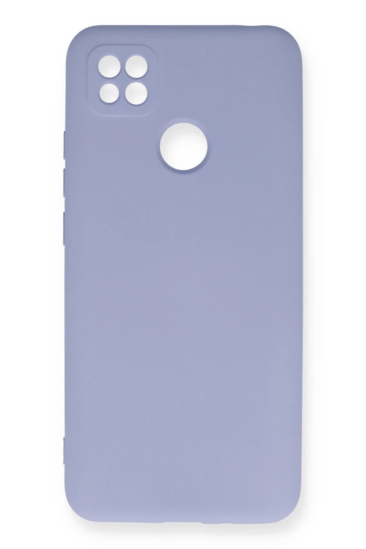 Xiaomi Redmi 9C Kılıf Nano içi Kadife Silikon - Lila-(5796)
