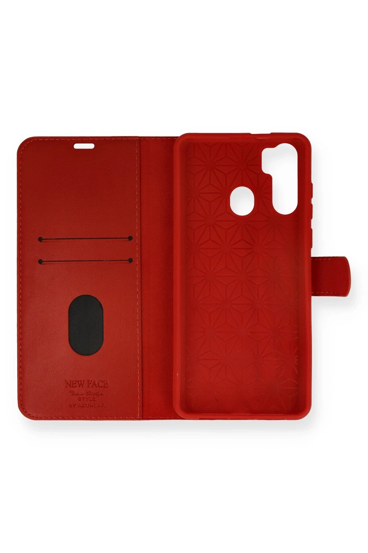 Reeder P13 Blue Max Kılıf Trend S Plus Kapaklı Kılıf - Kırmızı-(5796)
