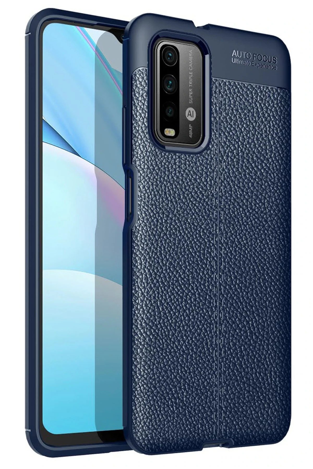 Xiaomi Redmi 9T Kılıf Auto Focus Kapak - Lacivert-(5796)