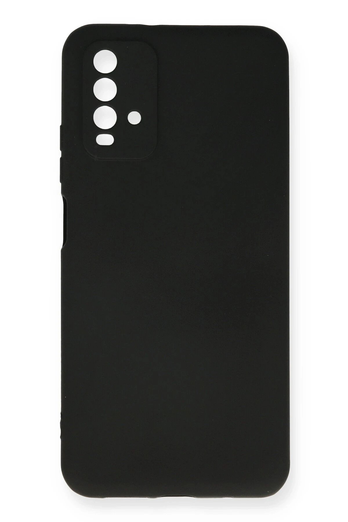 Xiaomi Redmi 9T Kılıf First Silikon - Siyah-(5796)