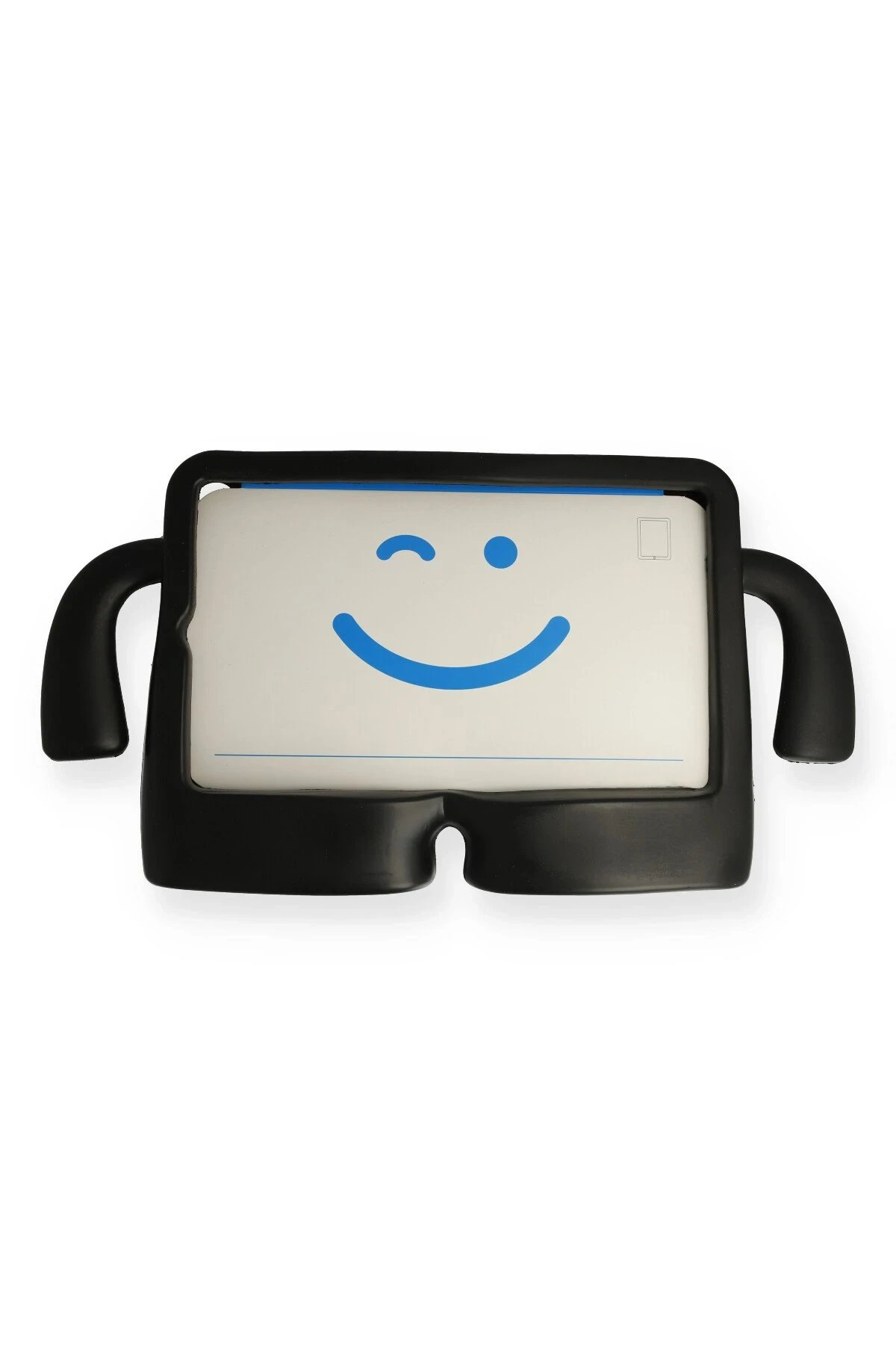 iPad Mini 5 Kılıf Karakter Tablet Silikon - Siyah-(5796)