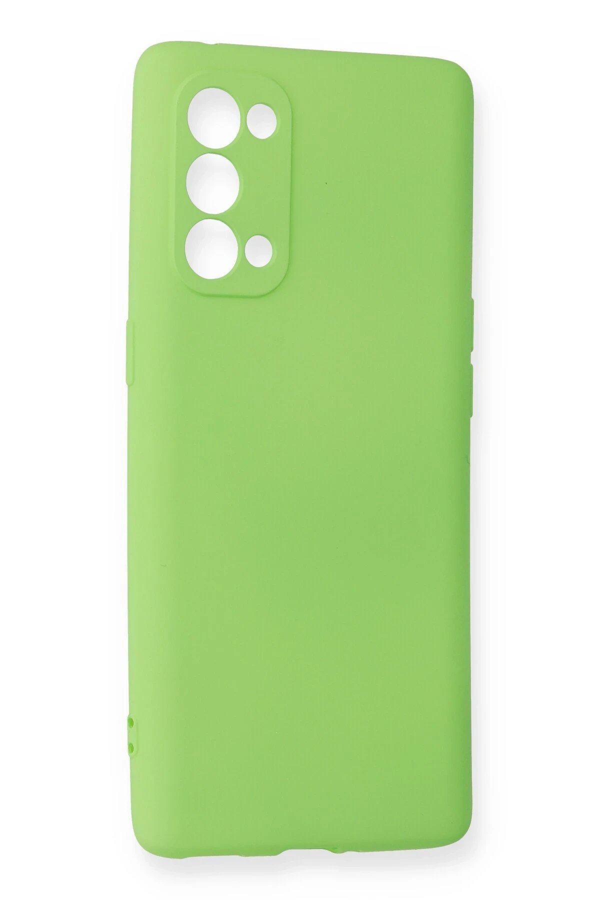 Oppo Reno 5 Pro Kılıf First Silikon - Yeşil-(5796)