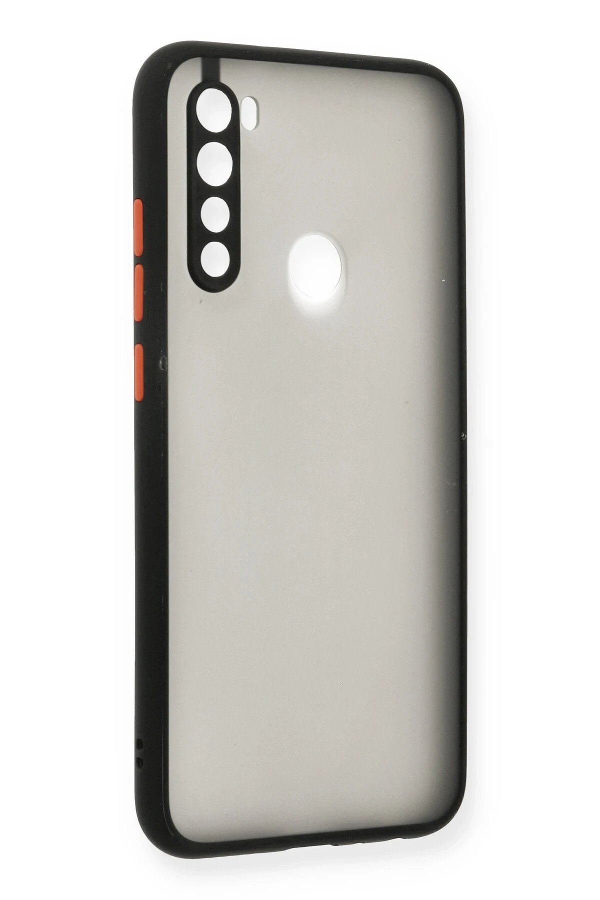 Xiaomi Redmi Note 8 Kılıf Montreal Silikon Kapak - Siyah-(5796)