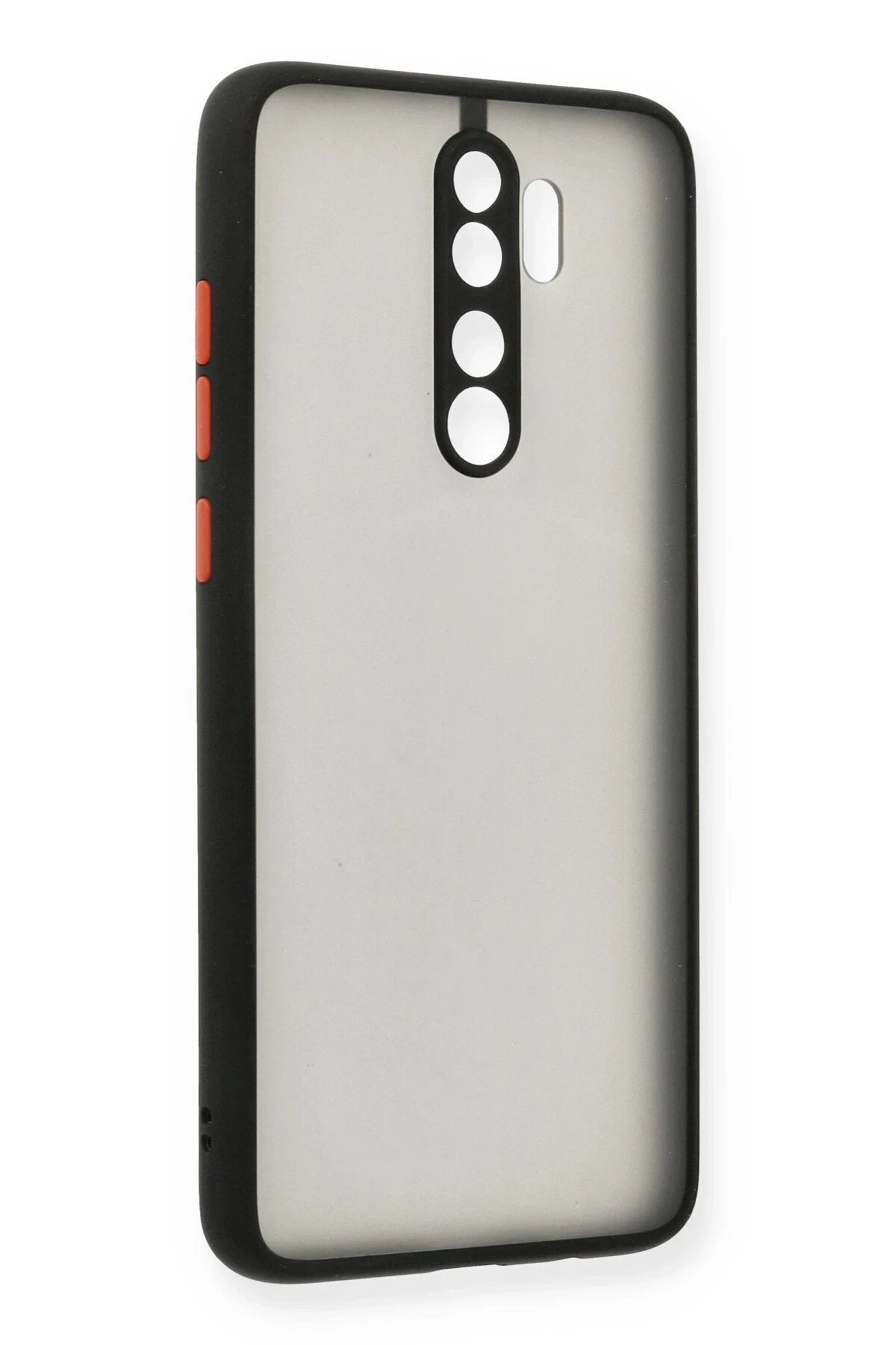 Xiaomi Redmi Note 8 Pro Kılıf Montreal Silikon Kapak - Siyah-(5796)