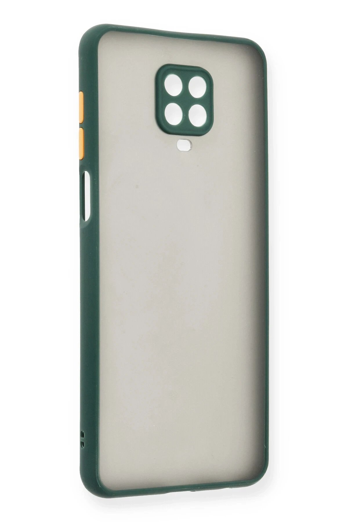 Xiaomi Redmi Note 9 Pro Kılıf Montreal Silikon Kapak - Yeşil-(5796)