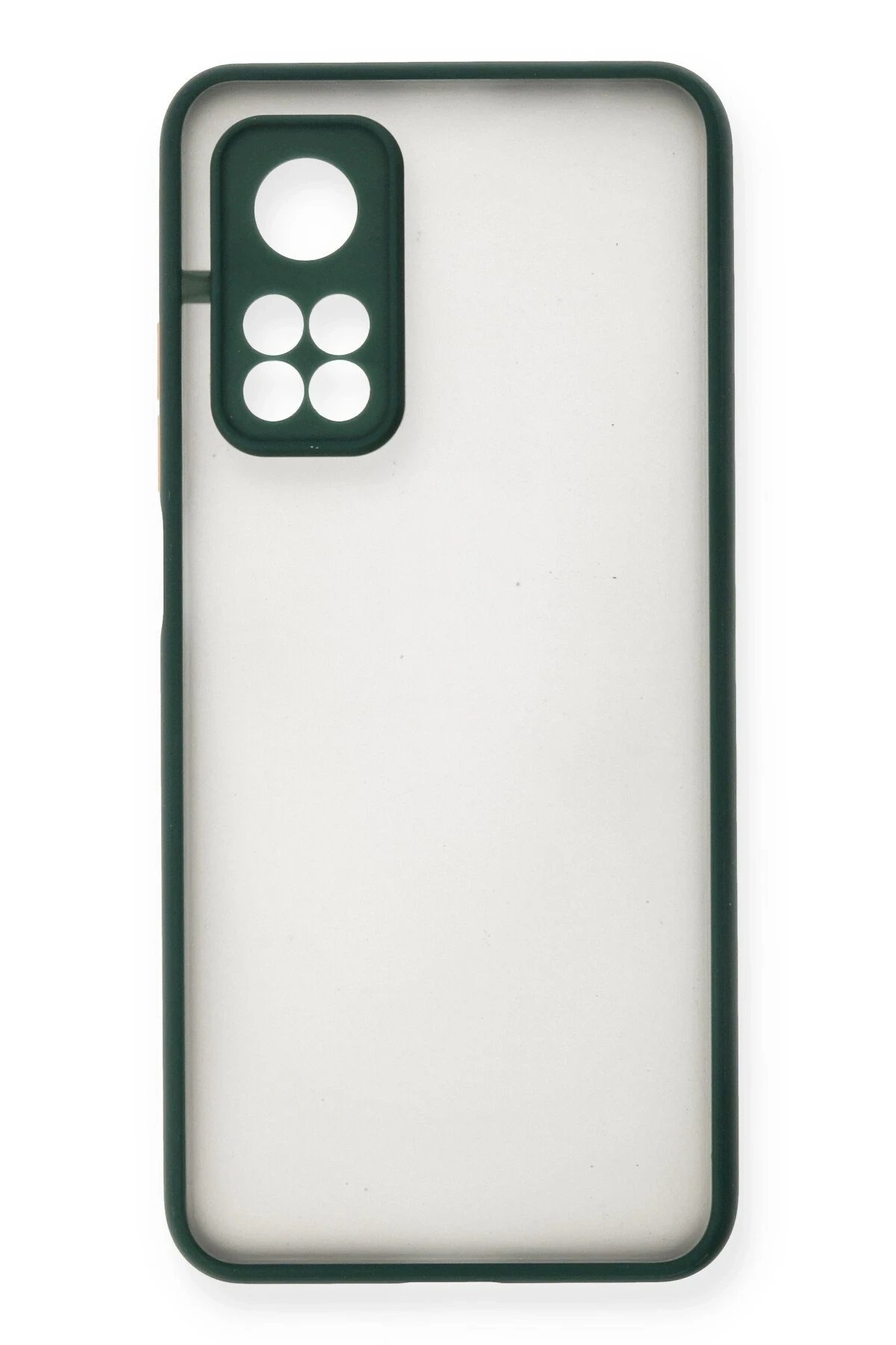 Xiaomi Mi 10T Kılıf Montreal Silikon Kapak - Yeşil-(5796)