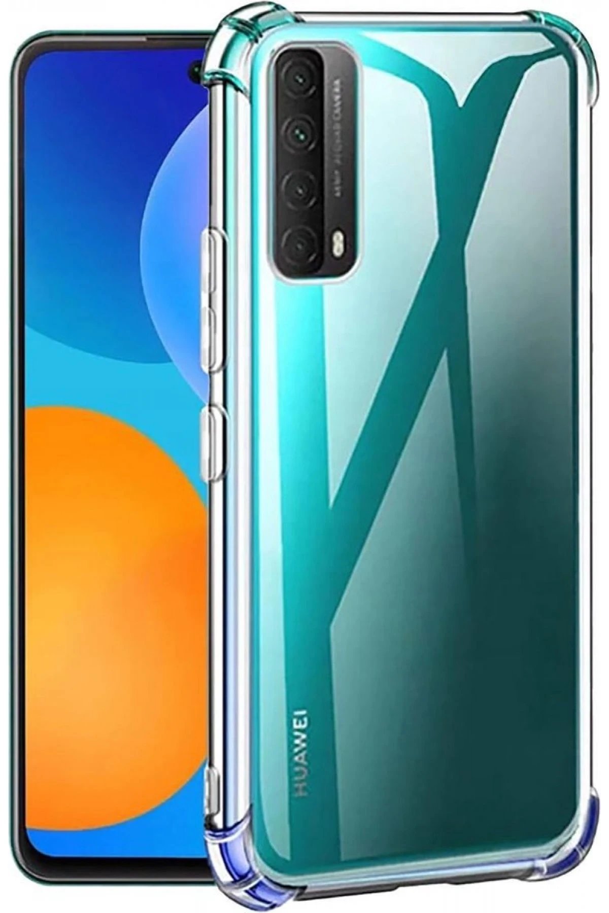 Huawei P Smart 2021 Kılıf Olex Tpu Silikon - Şeffaf-(5796)