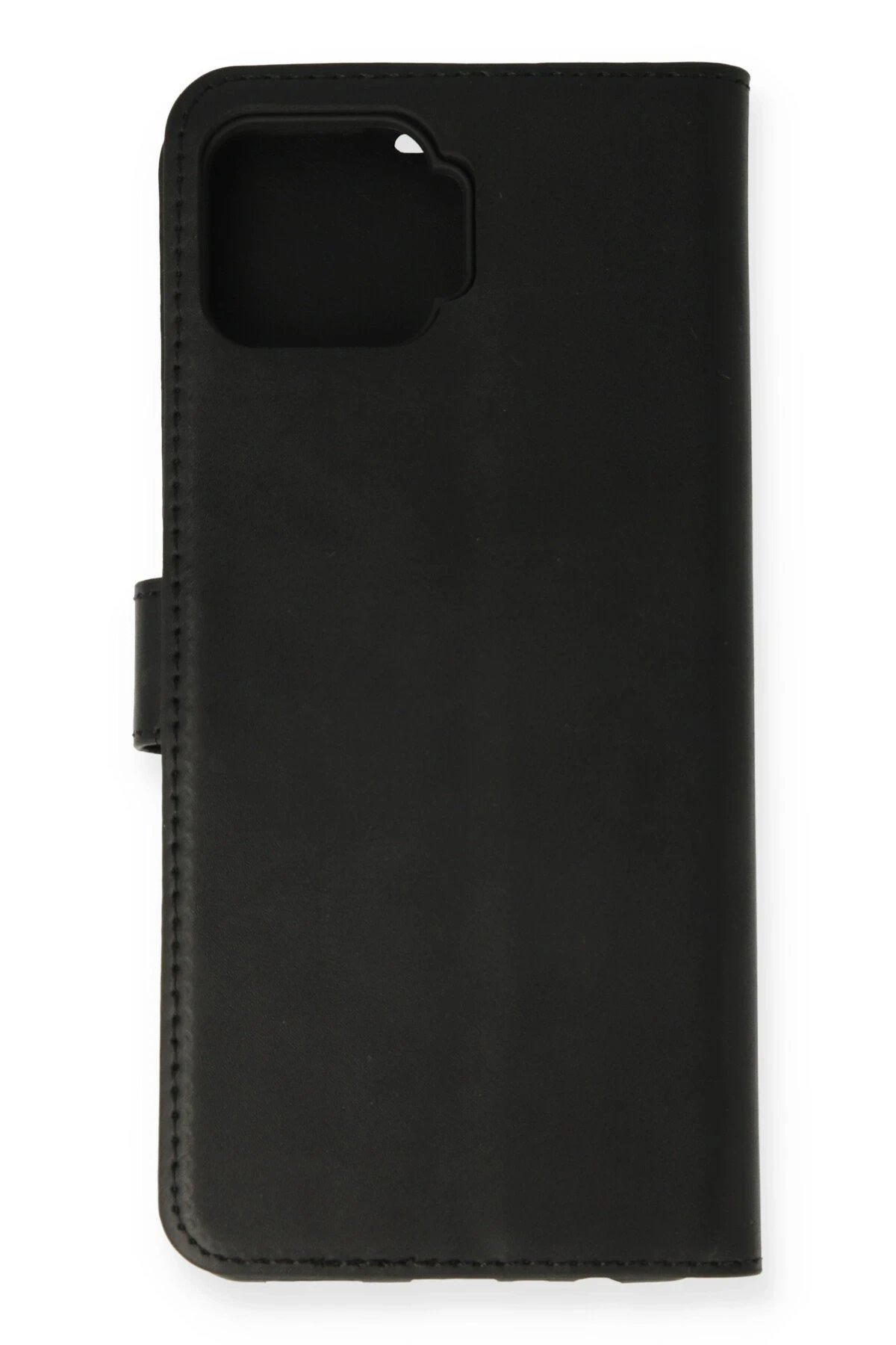 Oppo A73 Kılıf Trend S Plus Kapaklı Kılıf - Siyah-(5796)