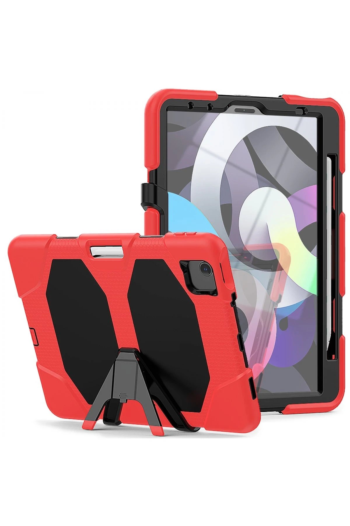 iPad Pro 11 (2020) Kılıf Griffin Tablet Kapak - Kırmızı-(5796)