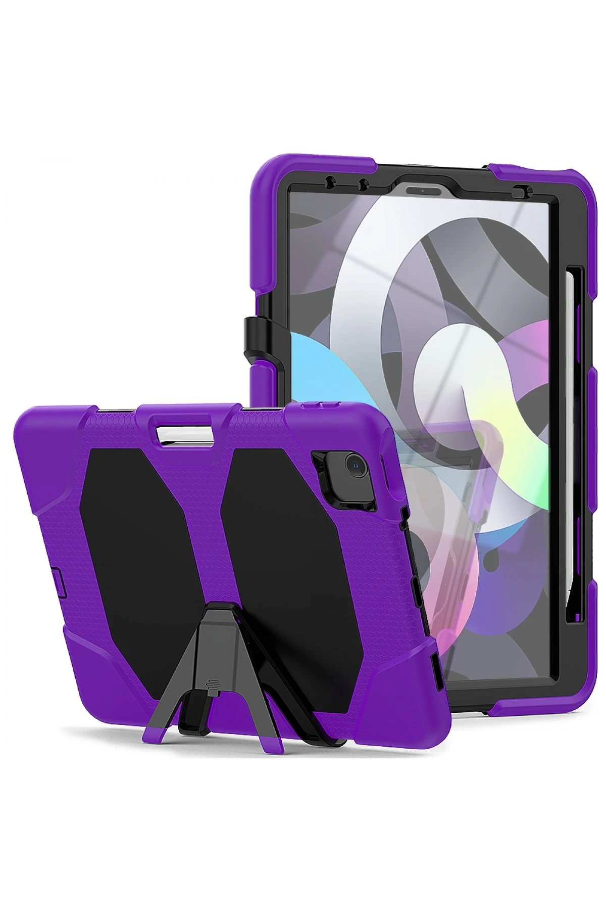iPad Pro 11 (2020) Kılıf Griffin Tablet Kapak - Mor-(5796)