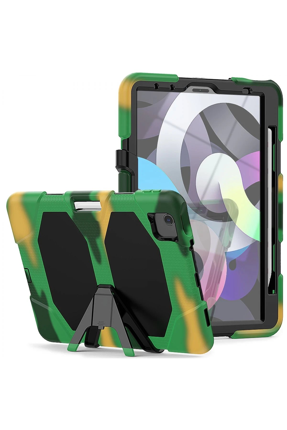 iPad Pro 11 (2020) Kılıf Griffin Tablet Kapak - Kamuflaj-(5796)