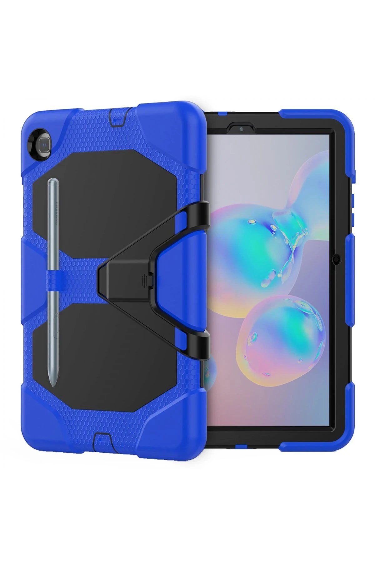 Samsung Galaxy Tab A7 10.4 Kılıf Griffin Tablet Kapak - Mavi-(5796)