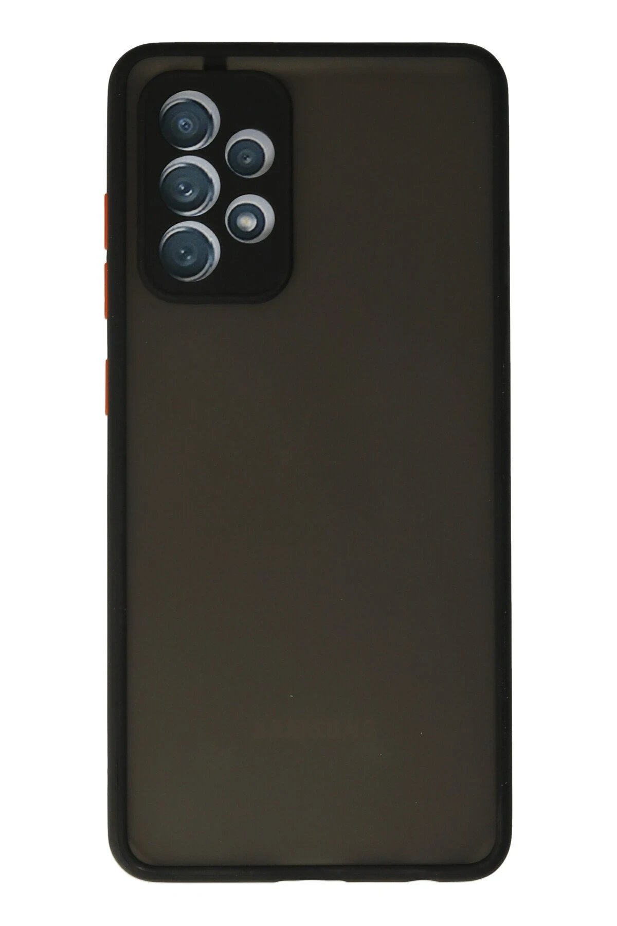 Samsung Galaxy A72 Kılıf Montreal Silikon Kapak - Siyah-(5796)