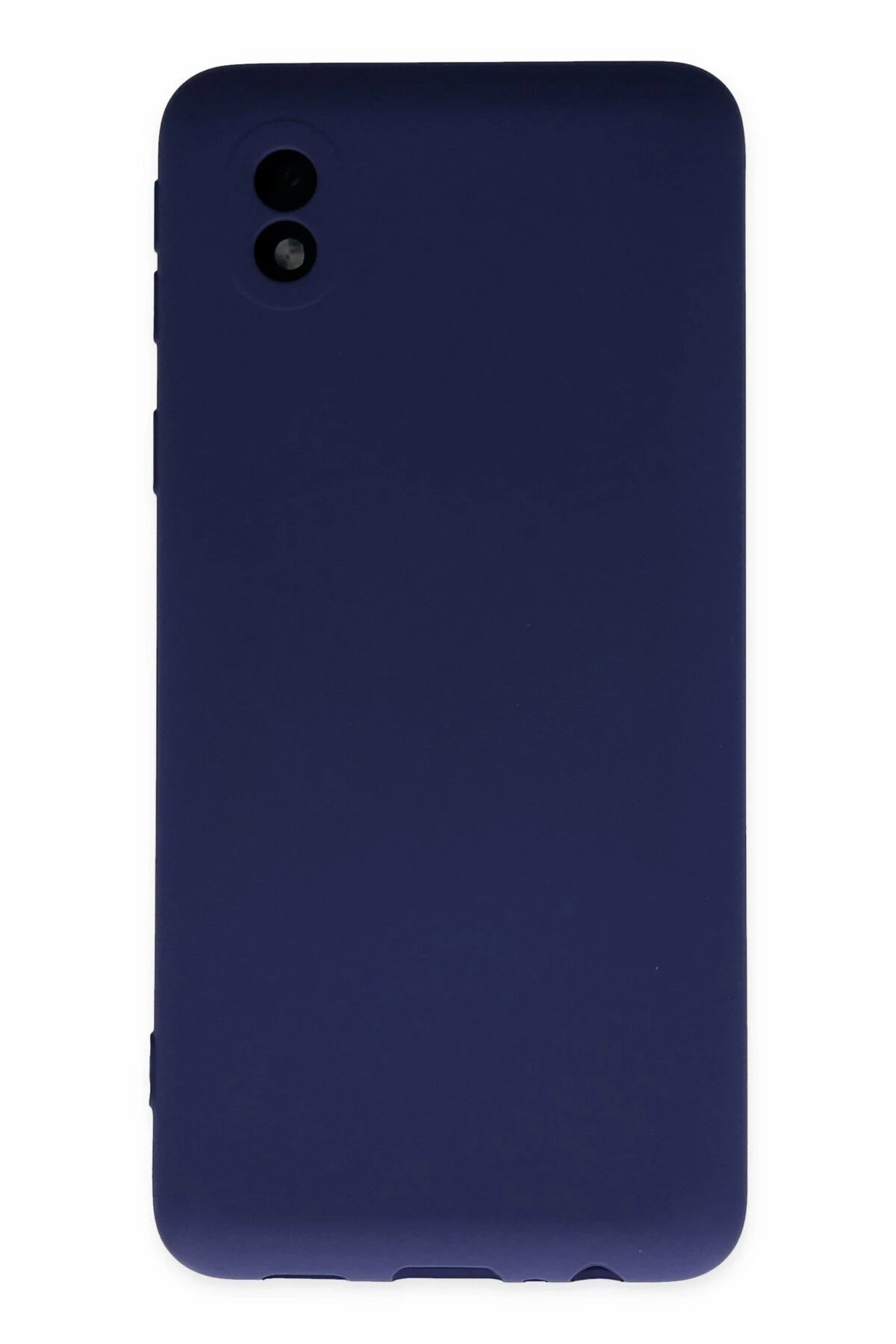 Samsung Galaxy A01 Core Kılıf Nano içi Kadife Silikon - Lacivert-(5796)