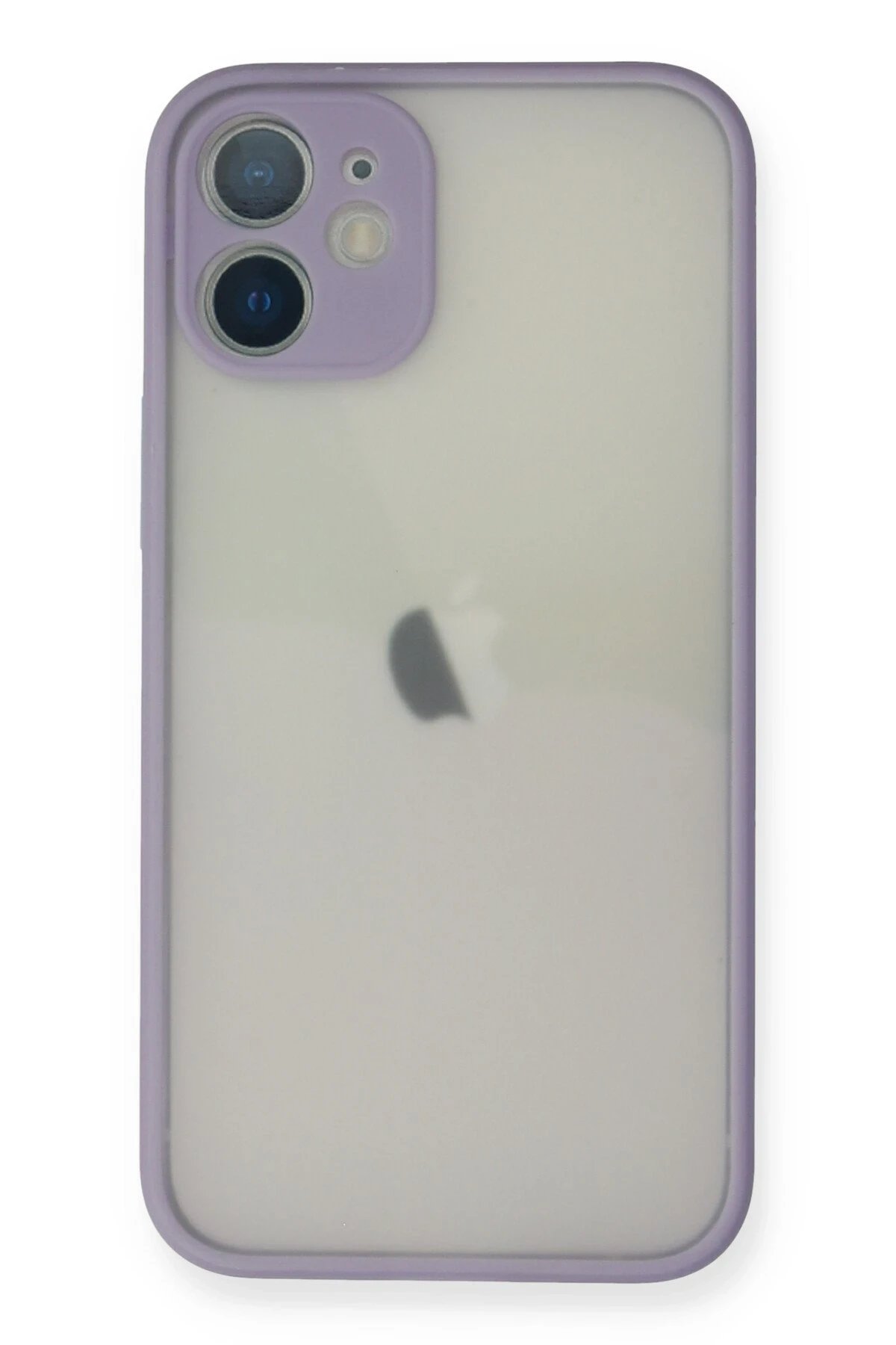 iPhone 11 Pro Max Kılıf Montreal Silikon Kapak - Mor-(5796)