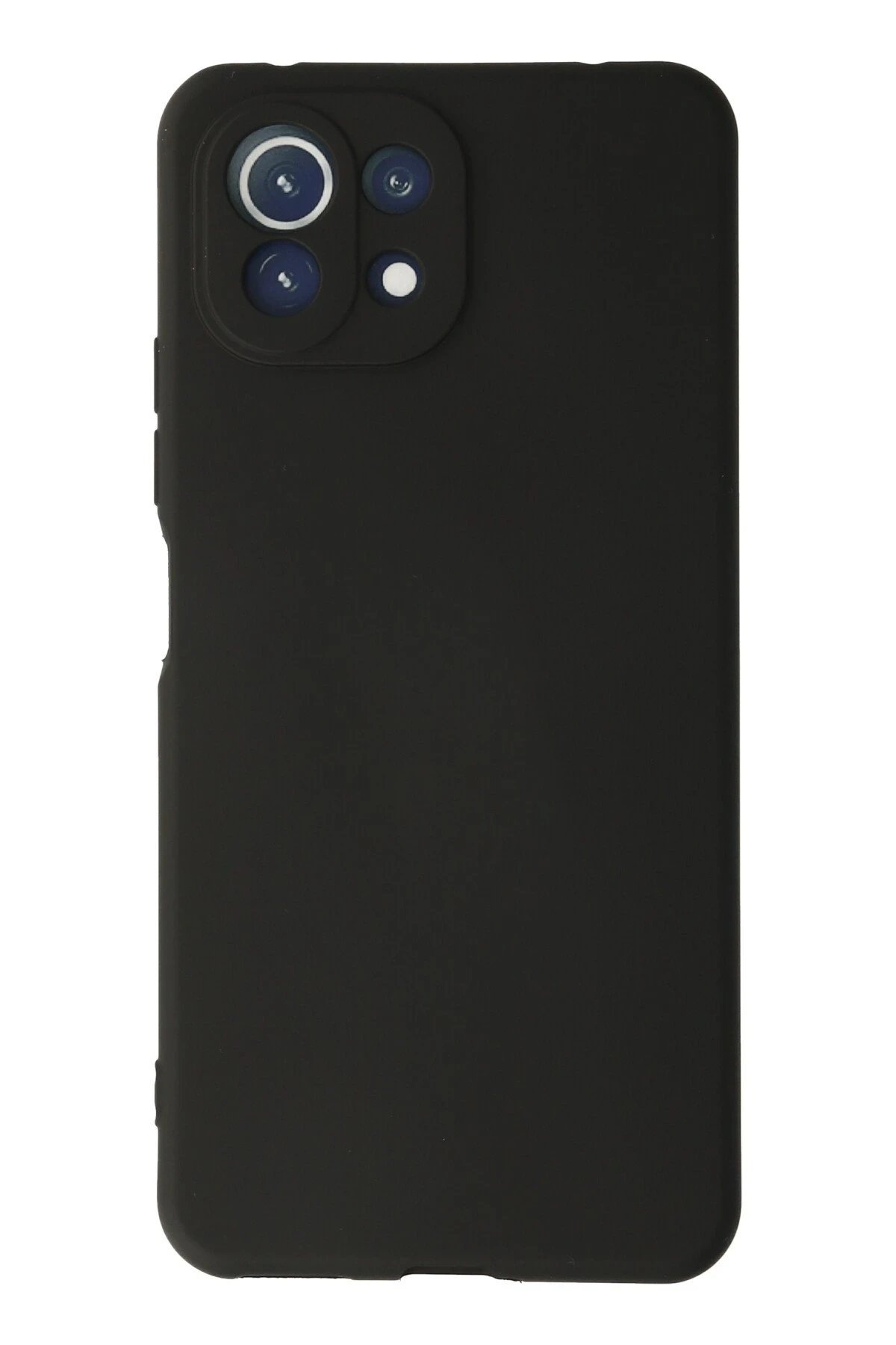 Xiaomi Mİ 11 Lite Kılıf First Silikon - Siyah-(5796)
