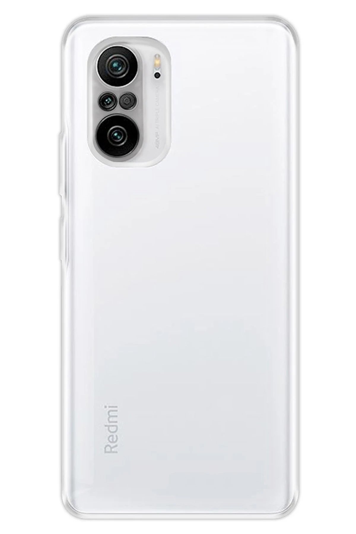 Xiaomi Poco F3 Kılıf Lüx Şeffaf Silikon-(5796)