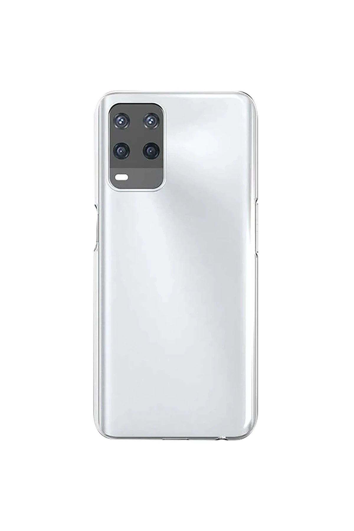 Oppo A54 4G Kılıf Lüx Şeffaf Silikon-(5796)