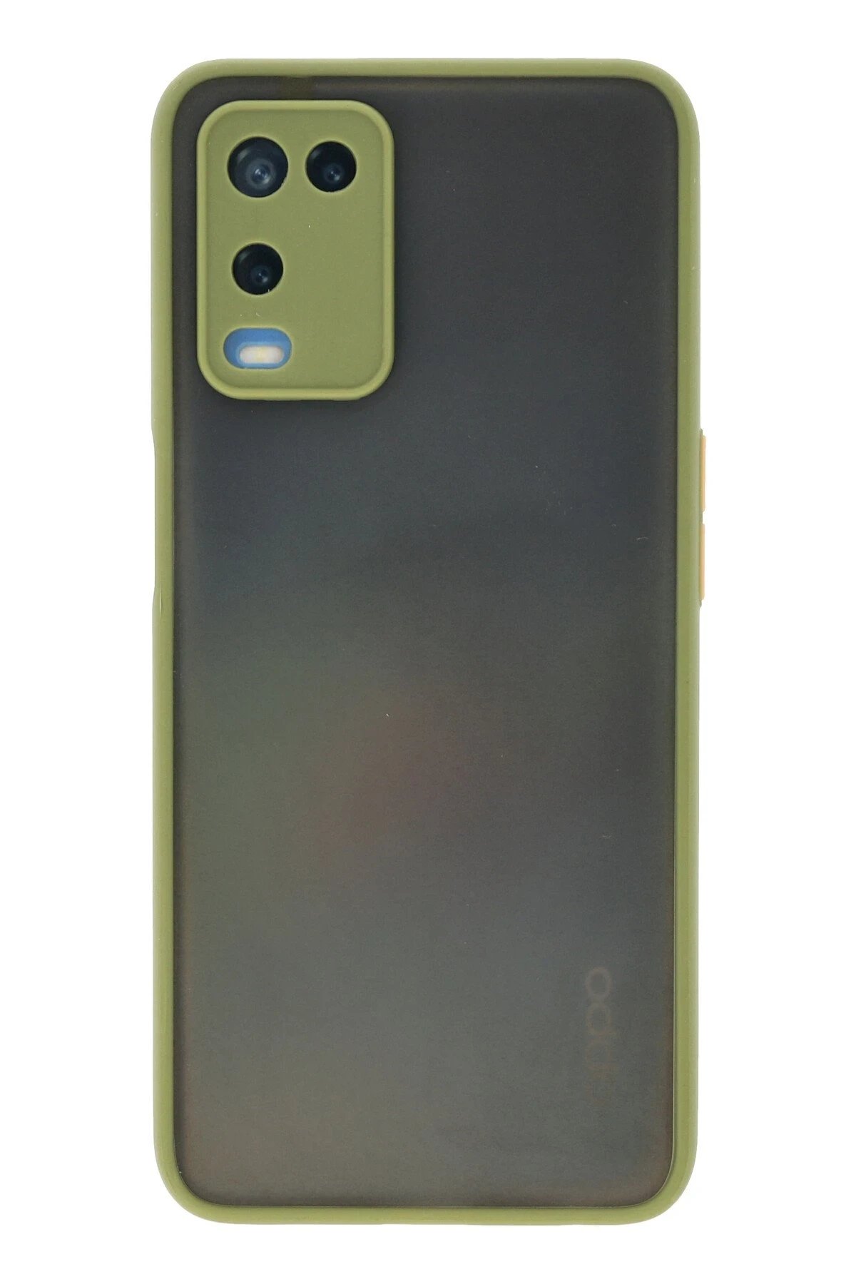 Oppo A54 4G Kılıf Montreal Silikon Kapak - Açık Yeşil-(5796)