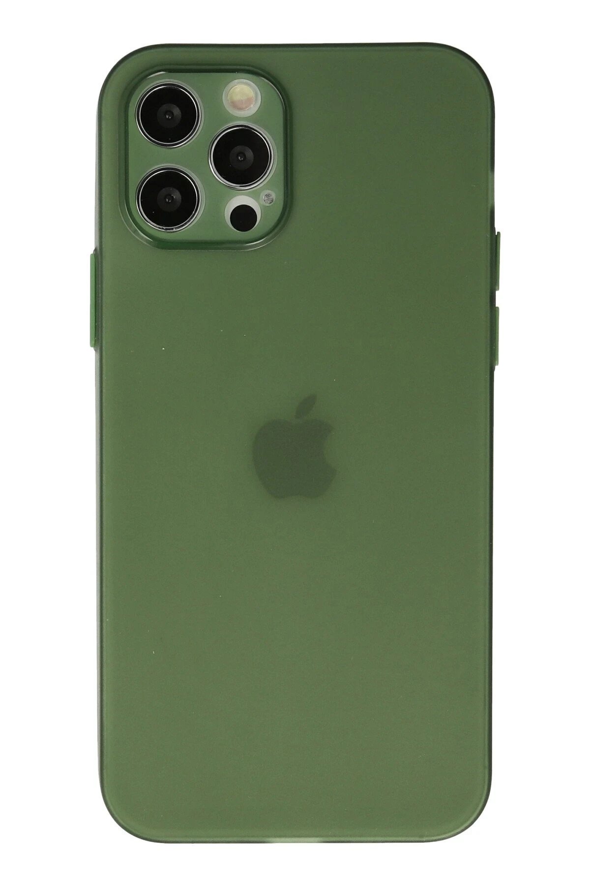 iPhone 12 Pro Kılıf Puma Silikon - Yeşil-(5796)