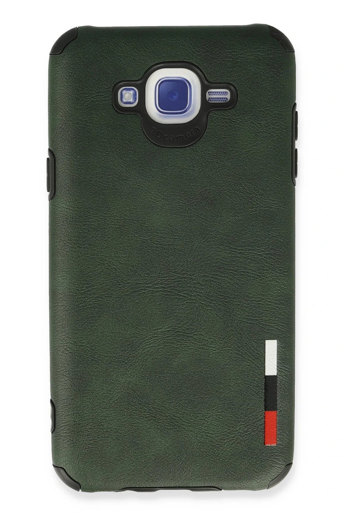 Samsung Galaxy J7 Kılıf Loop Deri Silikon - Yeşil-(5796)