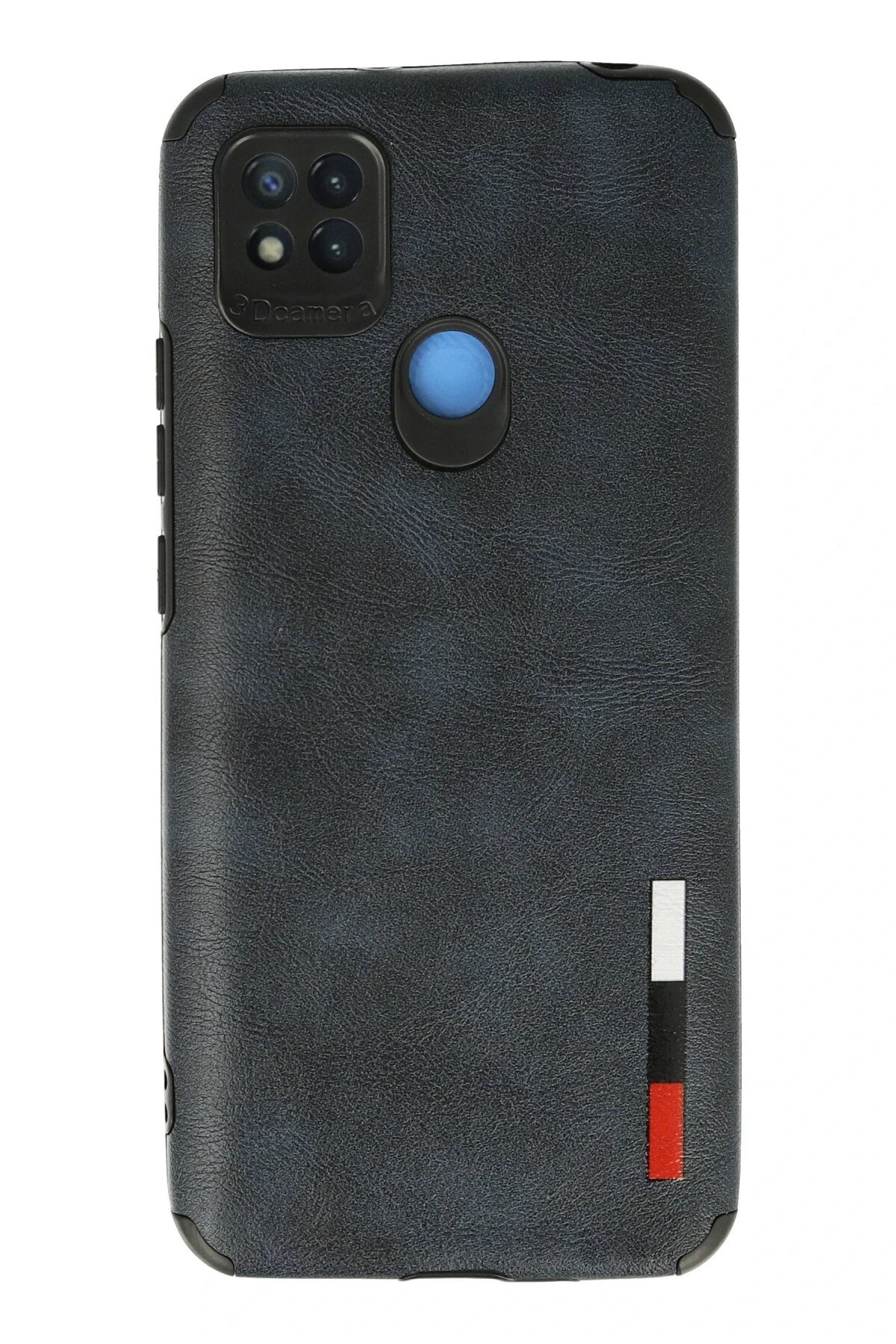 Xiaomi Redmi 9C Kılıf Loop Deri Silikon - Lacivert-(5796)