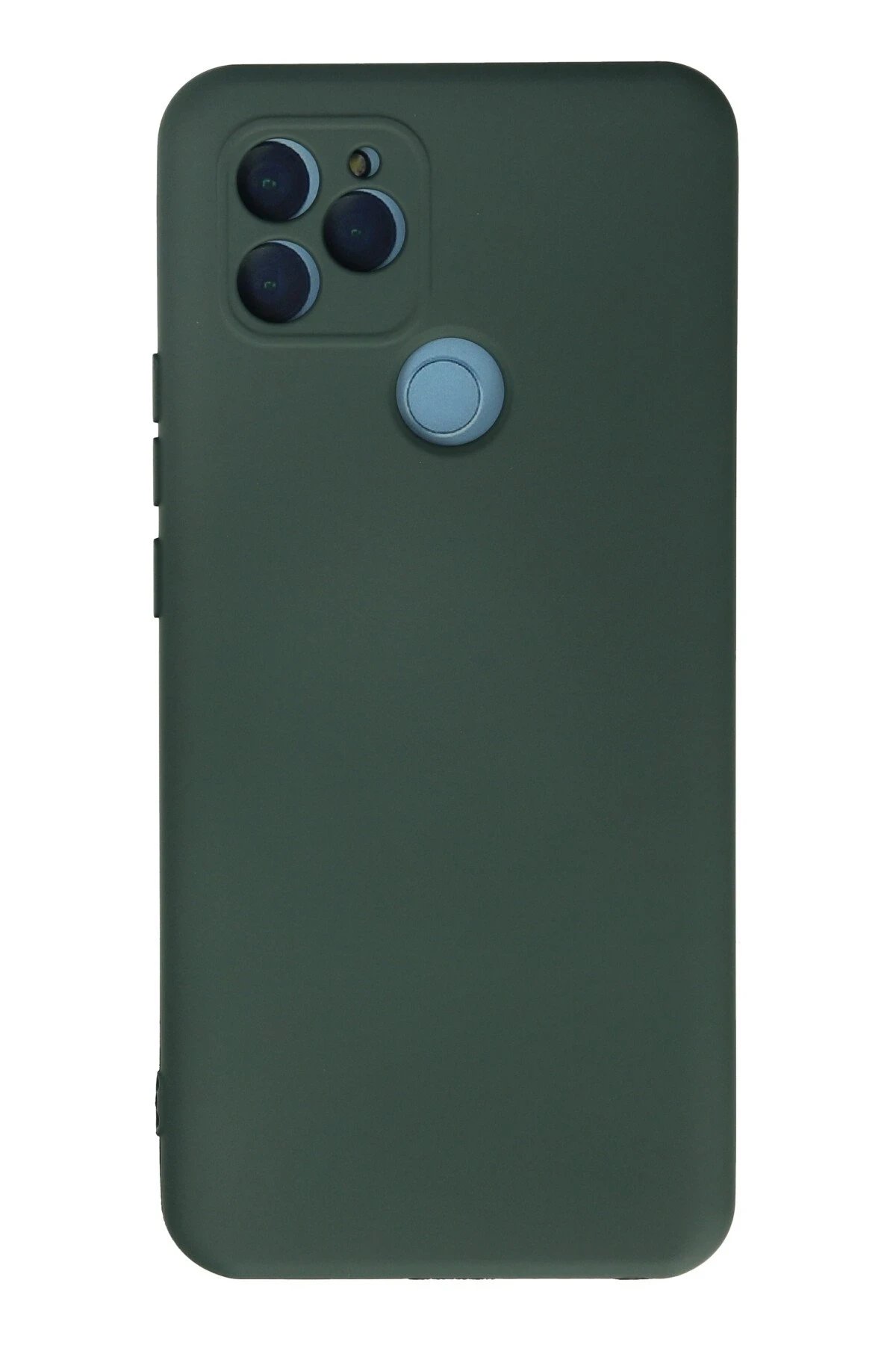 General Mobile GM 21 Kılıf Nano içi Kadife Silikon - Koyu Yeşil-(5796)