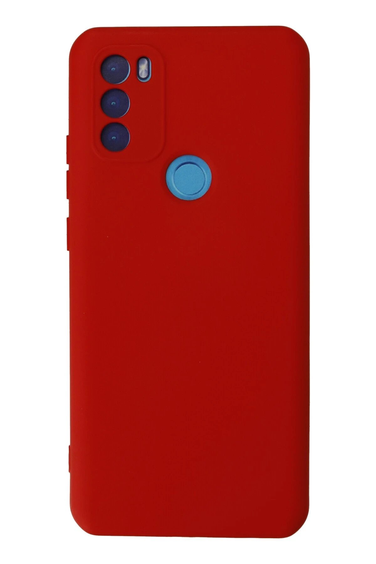 General Mobile GM 21 Plus Kılıf Nano içi Kadife Silikon - Kırmızı-(5796)